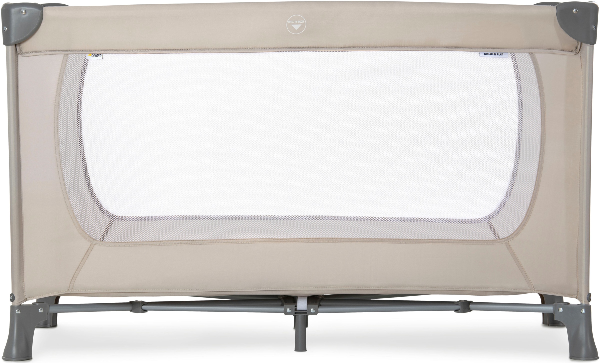 Hauck Baby-Reisebett »Dream N Play, beige«, inkl. Transporttasche