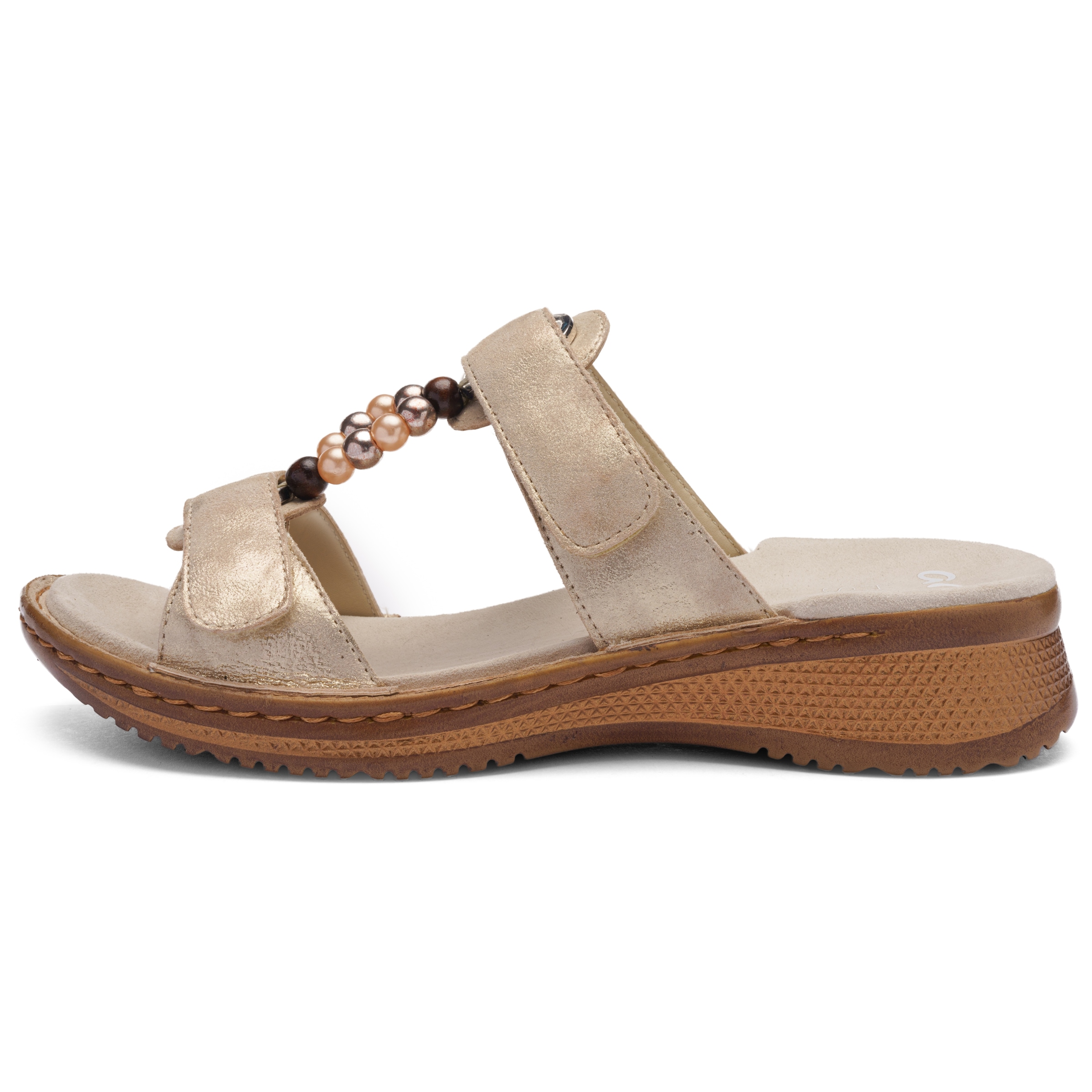 Ara Pantolette »HAWAII«  Schlupfschuh, Komfortschuh mit Klettverschlüsse, G-Weite