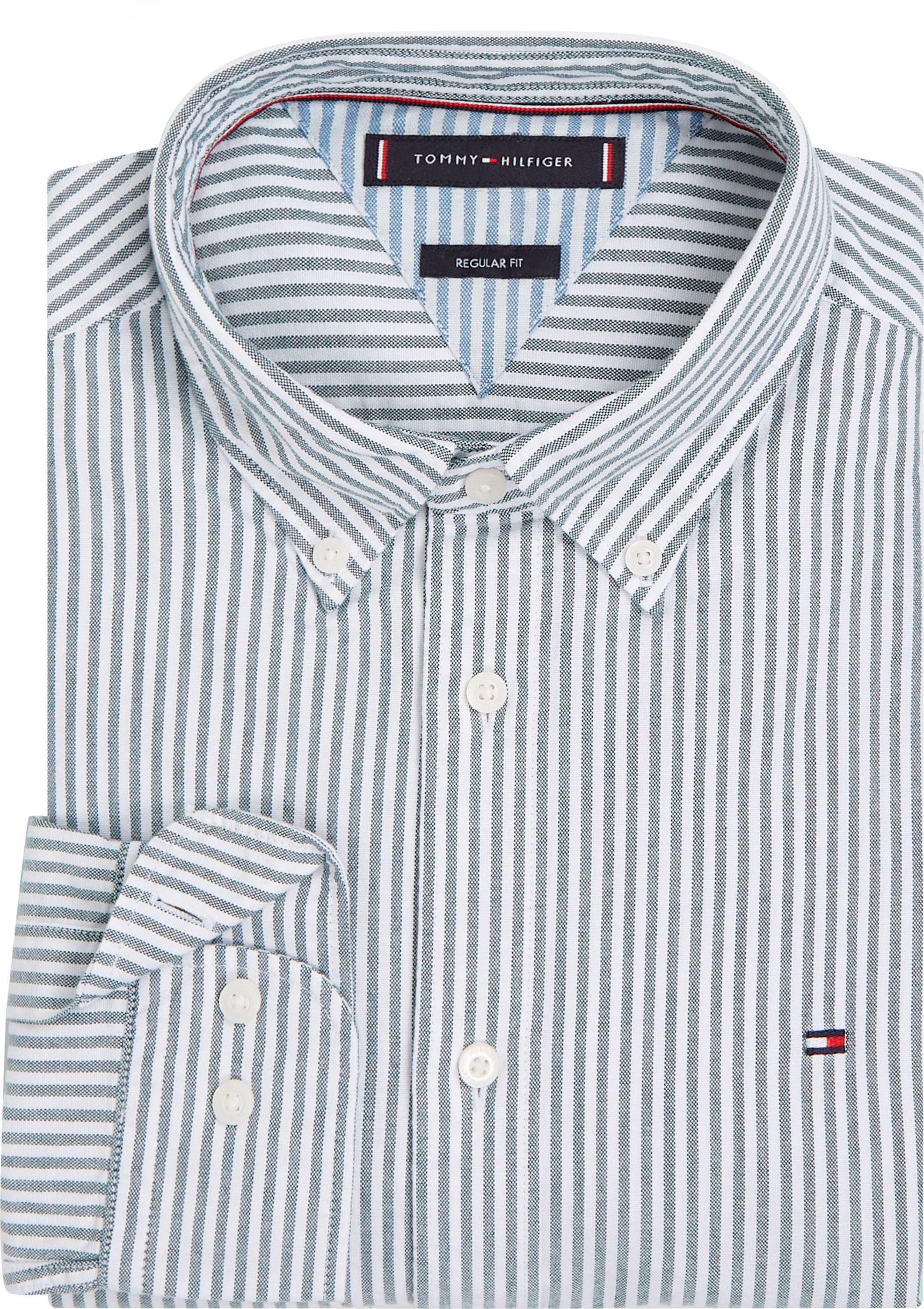 Tommy Hilfiger Langarmhemd »HERITAGE OXFORD STRIPE RF SHIRT«