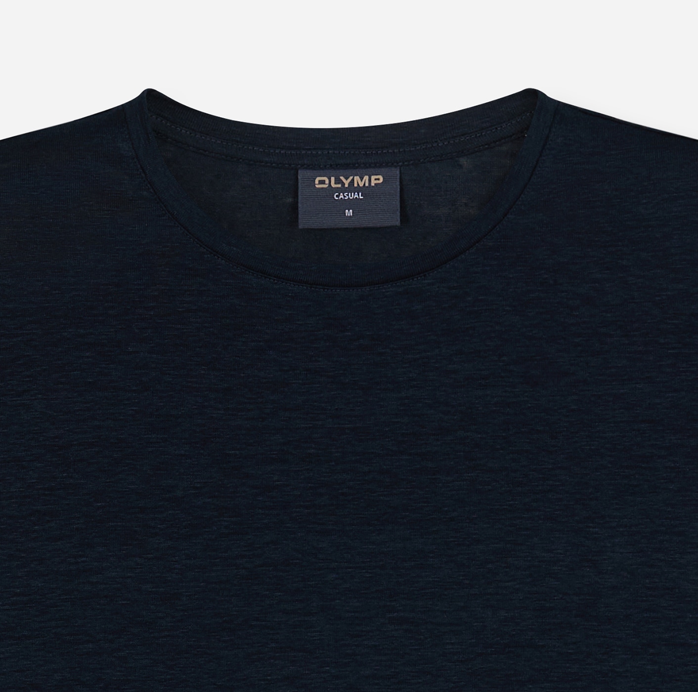 OLYMP Rundhalsshirt aus Leinen