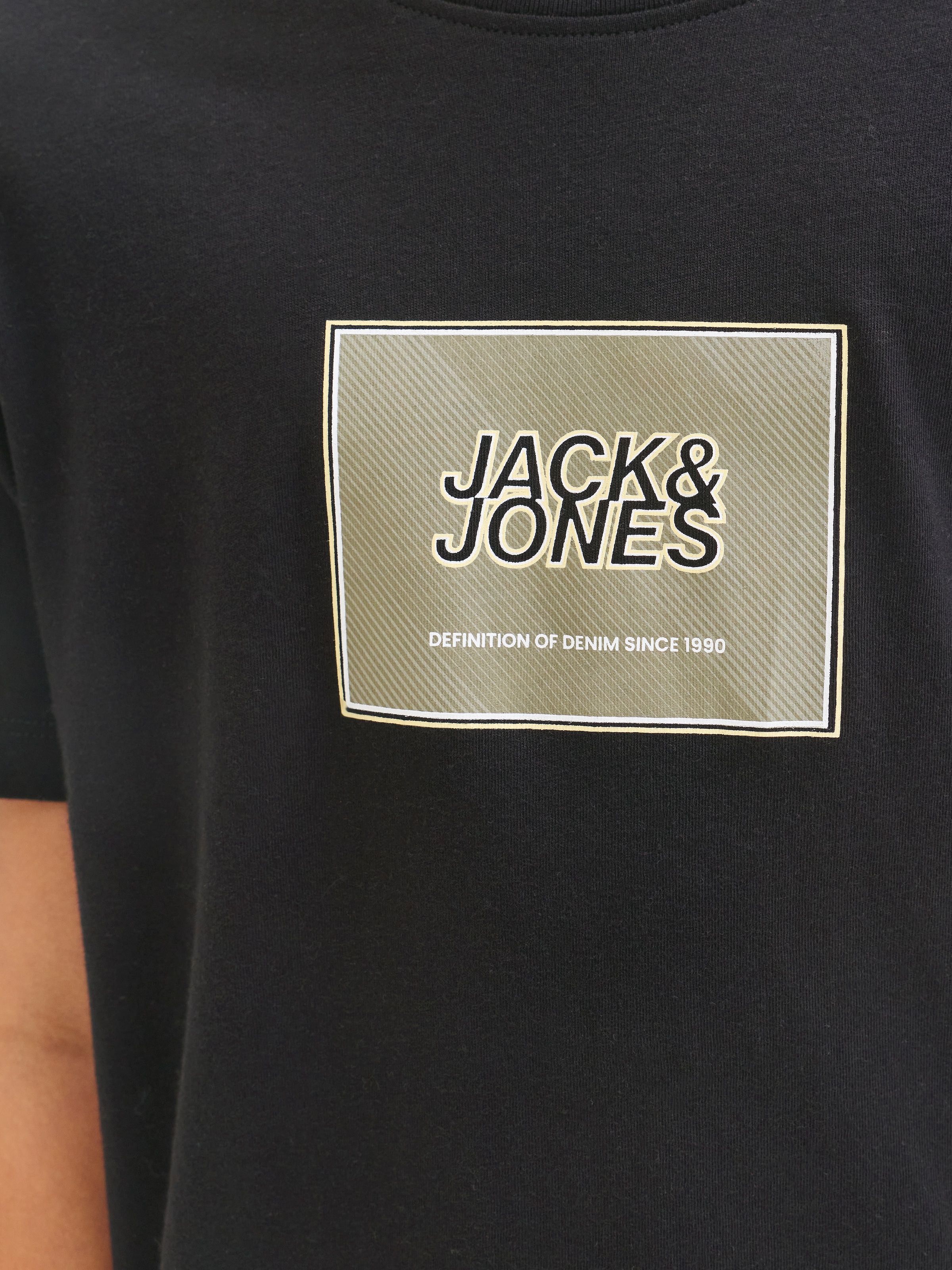 Jack & Jones Junior T-Shirt »JJRAIN TEE SS CREW NECK JNR« mit Logoprint