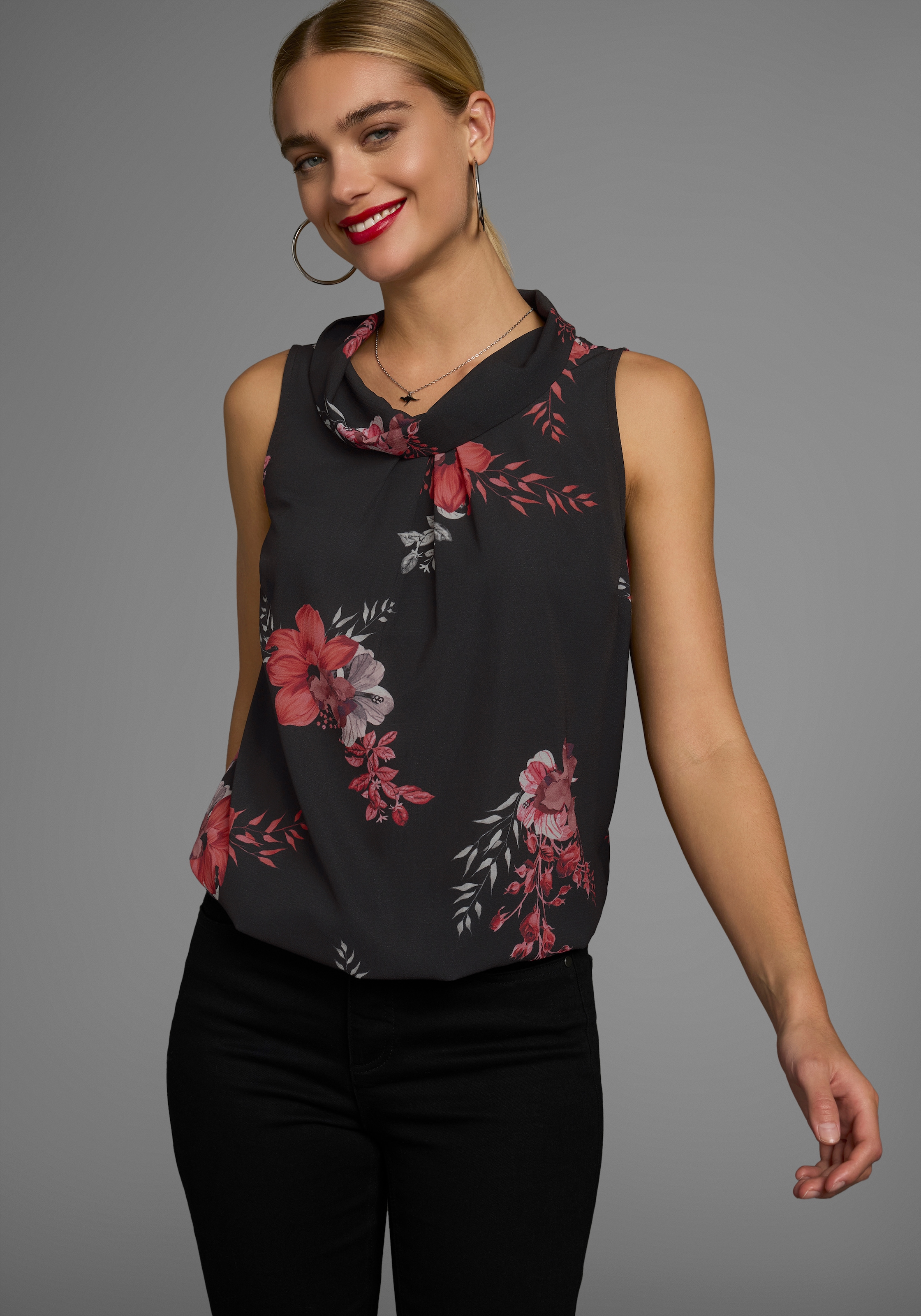 Laura Scott Blusentop, mit verschiedenen Designs