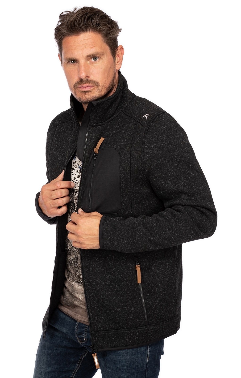 OS-Trachten Jeansjacke »Jacke 428001-3937«