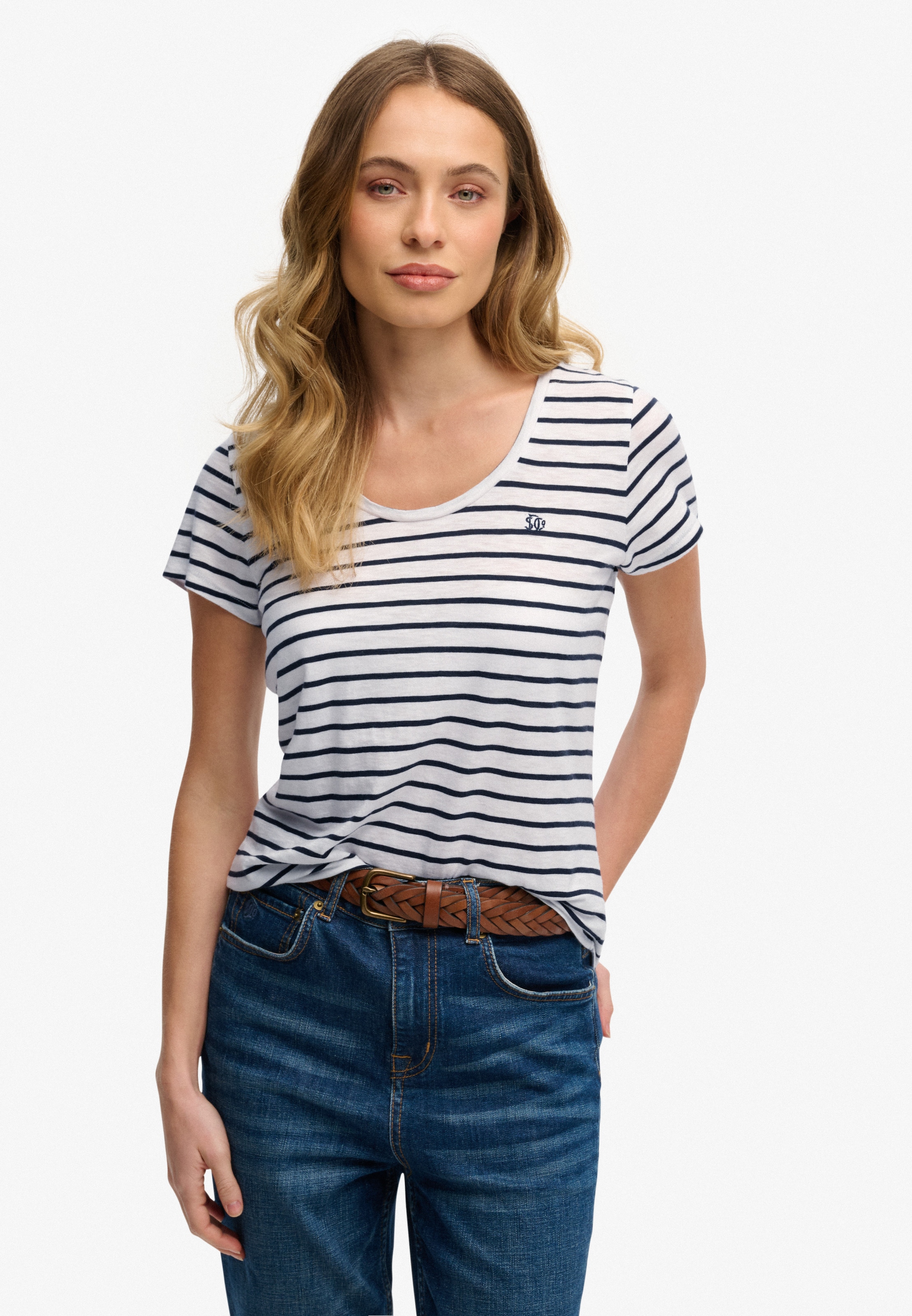 Superdry »STUDIOS SCOOP NECK TEE«