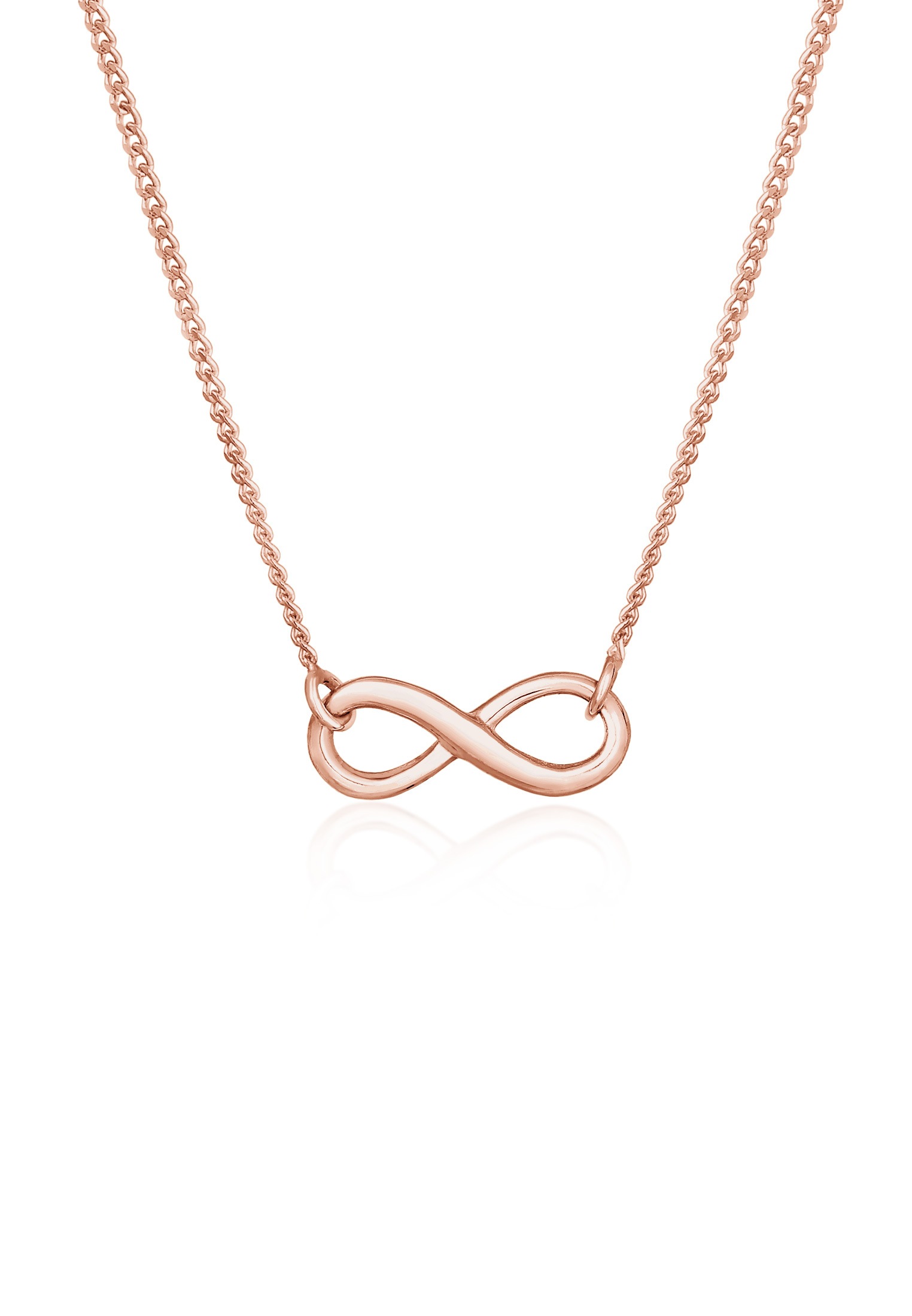 Elli Kette mit Anhänger »Halskette Kette Infinity Unendlichkeit Symbol 925 Silber«