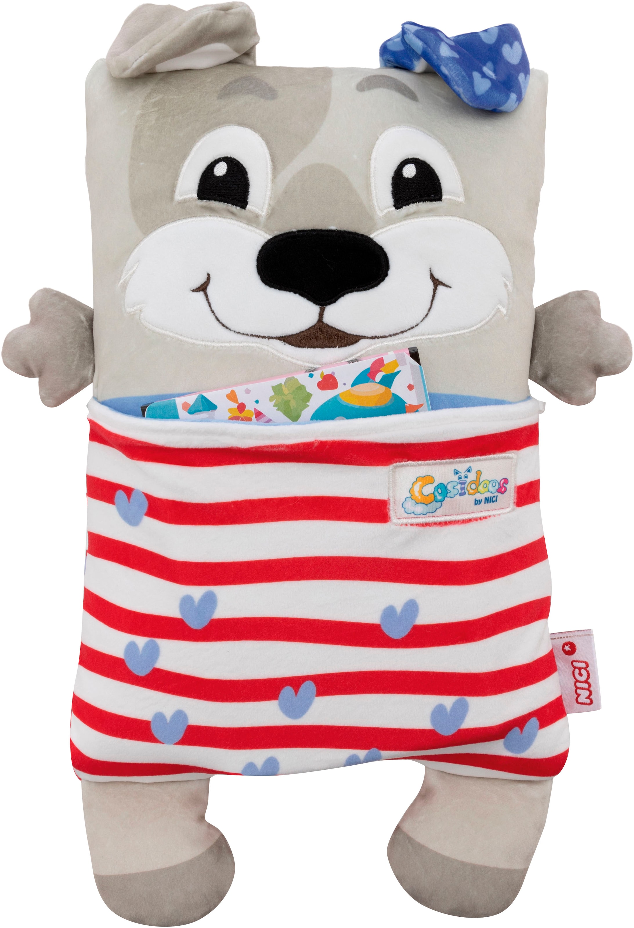 Nici Kuscheltier »Cosidoos, Hund mit Wendefunktion 30x20 cm«
