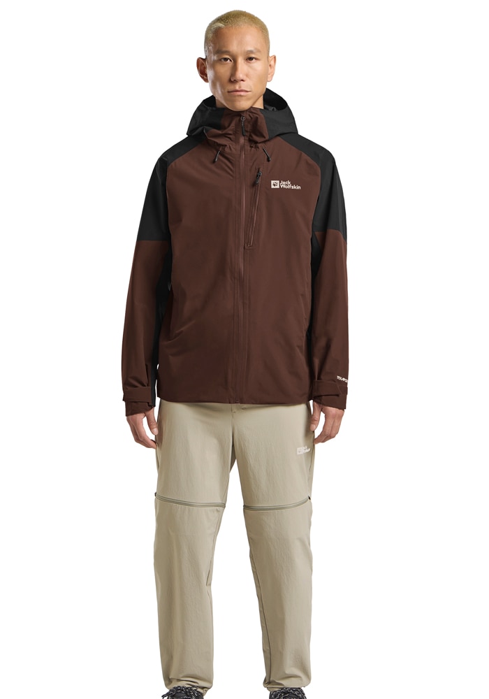 Jack Wolfskin Funktionsjacke »EAGLE PEAK 2L JKT M« mit Kapuze