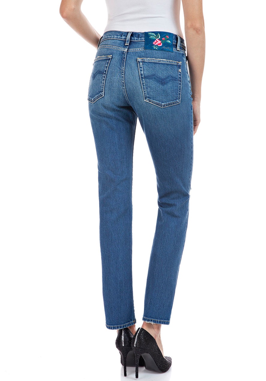 Replay Skinny-fit-Jeans »Julye«, hochwertige Stretch-Qualität