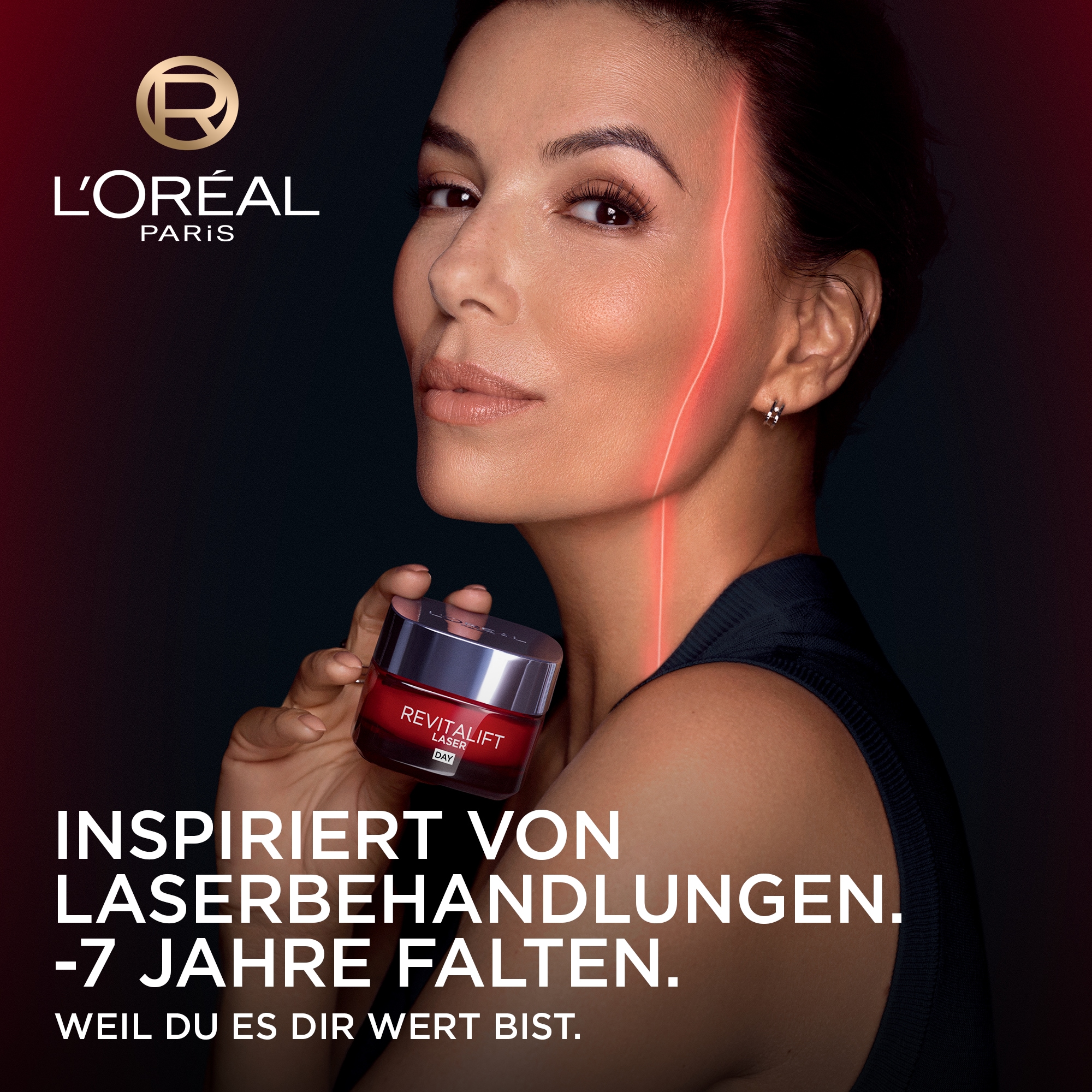 L'ORÉAL PARIS Tagescreme »REVITALIFT LASER TAGESCREME« mildert Falten, strafft und verfeinert die Haut