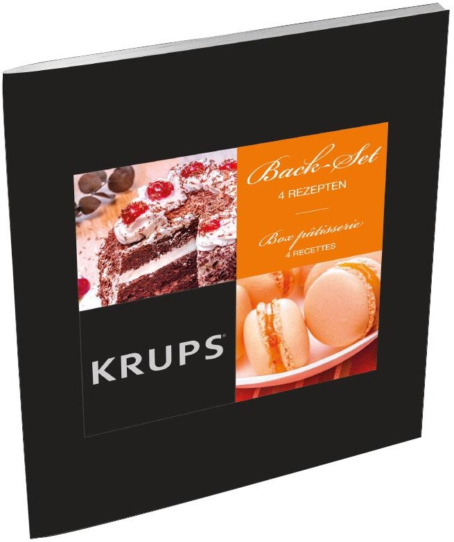 Krups Rührelement-Set »Krups Prep&Cook Zubehör Set«, doppelt rotierender Schneebesen, hitzeresistente Matte