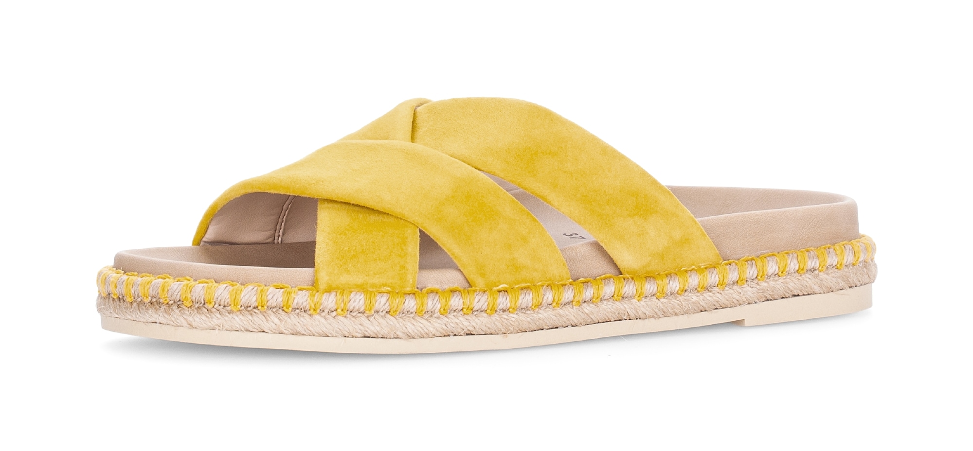 Gabor Pantolette  Plateau, Sommerschuh, Schlupfschuh in modischer Optik