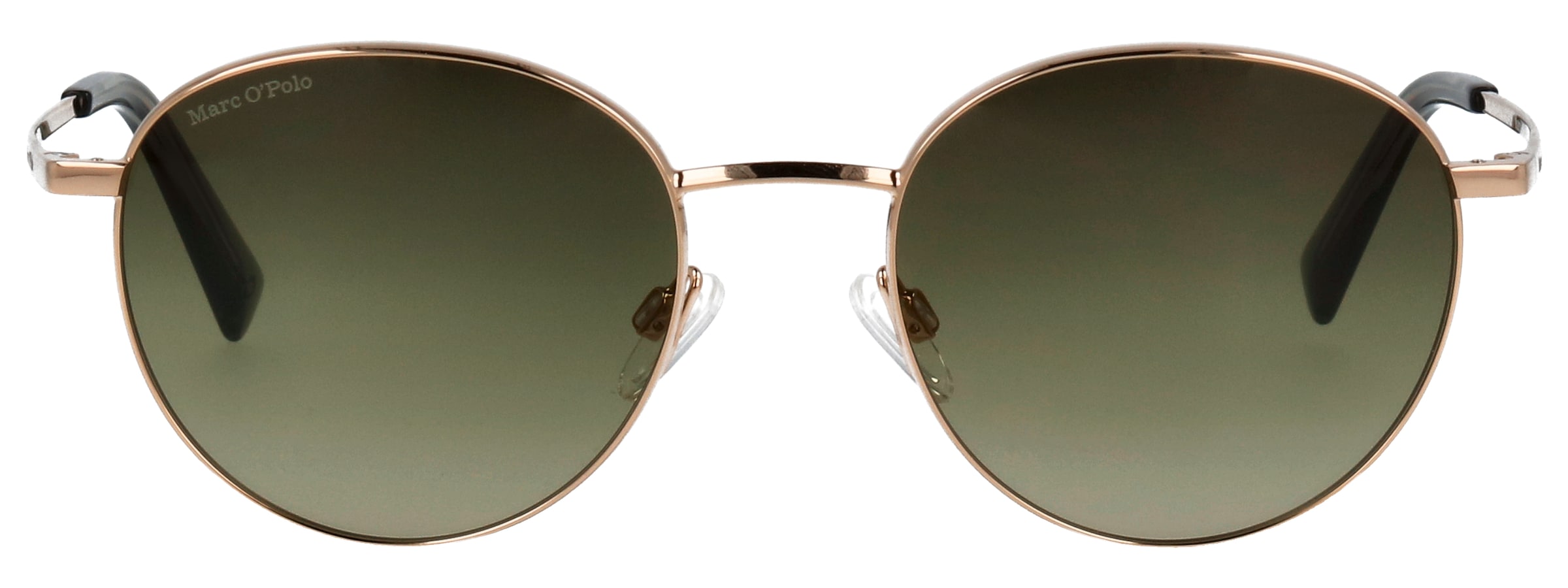 Marc O'Polo Sonnenbrille »Modell 505123« Form Panto, Logoschriftzug auf Bügel, Metallfassung