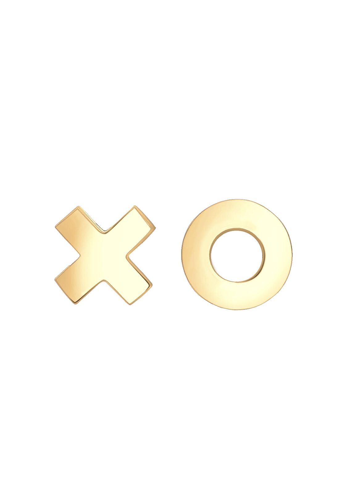 Elli Paar Ohrstecker »Ohrringe Ohrstecker XOXO Wording 925 Sterling Silber«