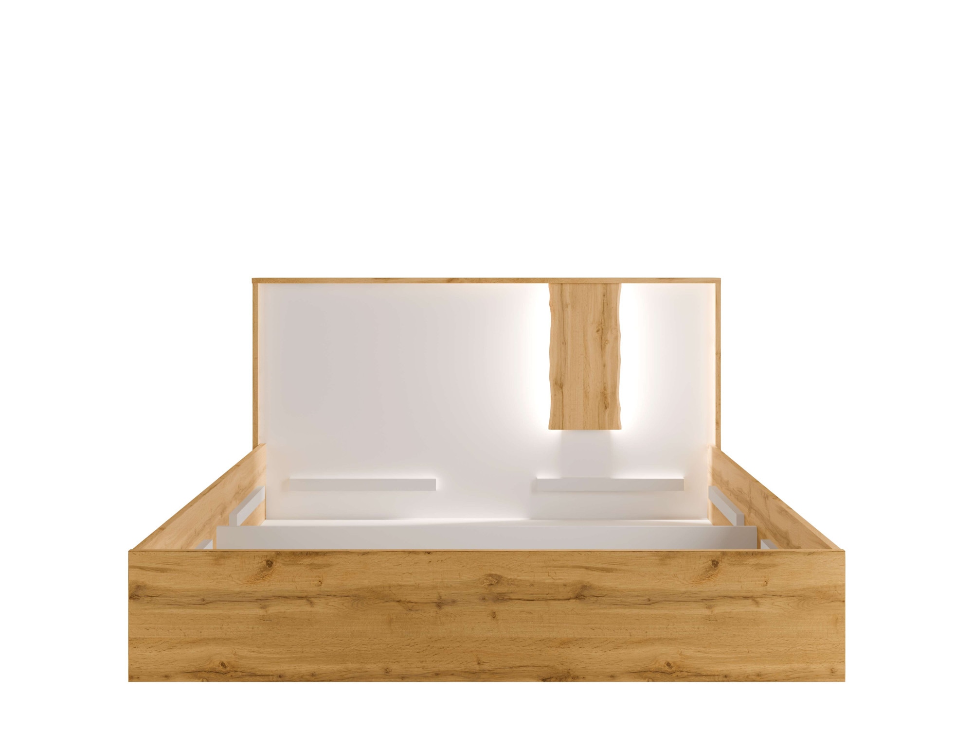 INOSIGN Bett »Bett Fabella ohne Matratze (Schlaffläche 180x200 cm)«, Bett mit Stauraum und Led-Beleuchtung, BxTxH 191,3x206,4x102,2 cm