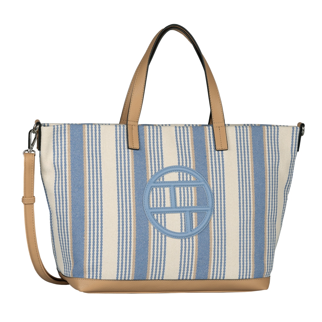 TOM TAILOR Shopper »Gilda« Damen Umhängetasche, Tragetasche mit großem Tom-Tailor-Logo