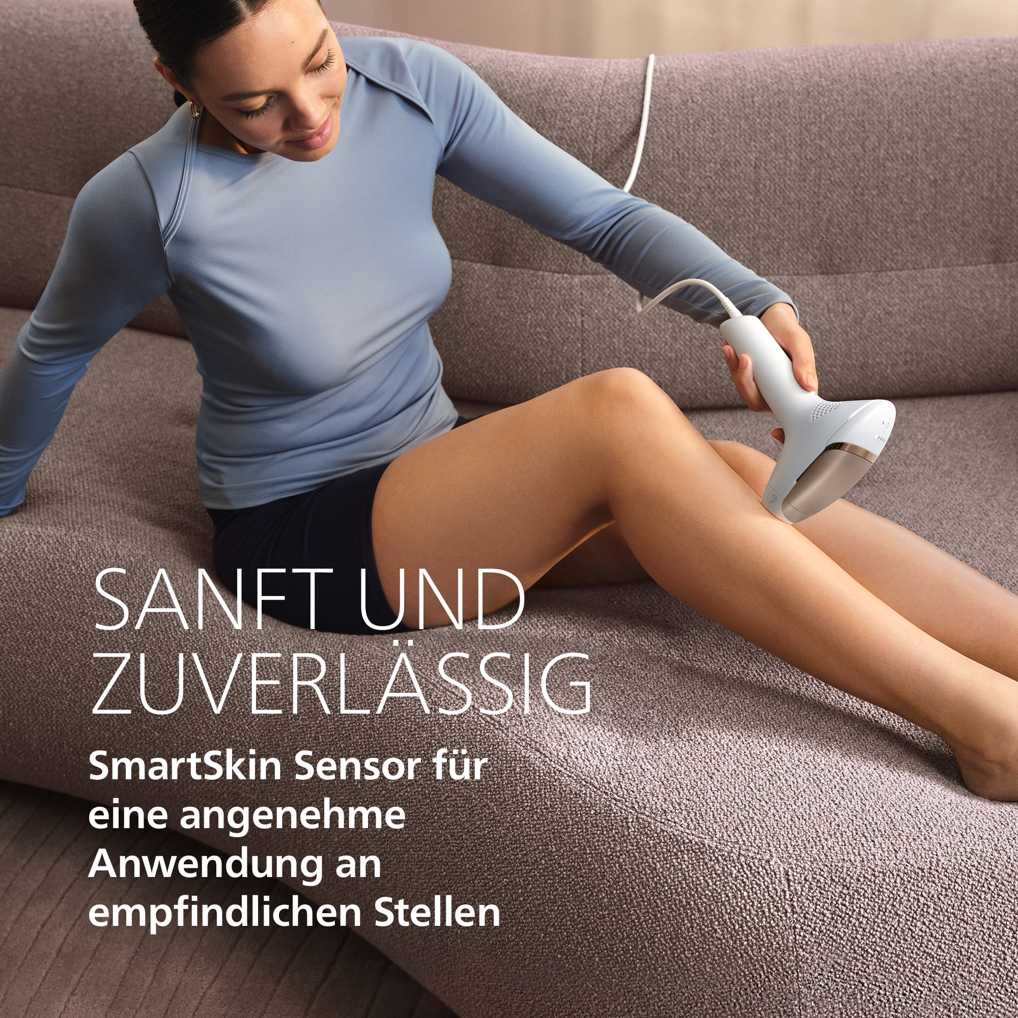 Philips IPL-Haarentferner »Philips Lumea Series 8000 BRI934/00, NEUHEIT« 2 Aufsätze (Gesicht, Körper)