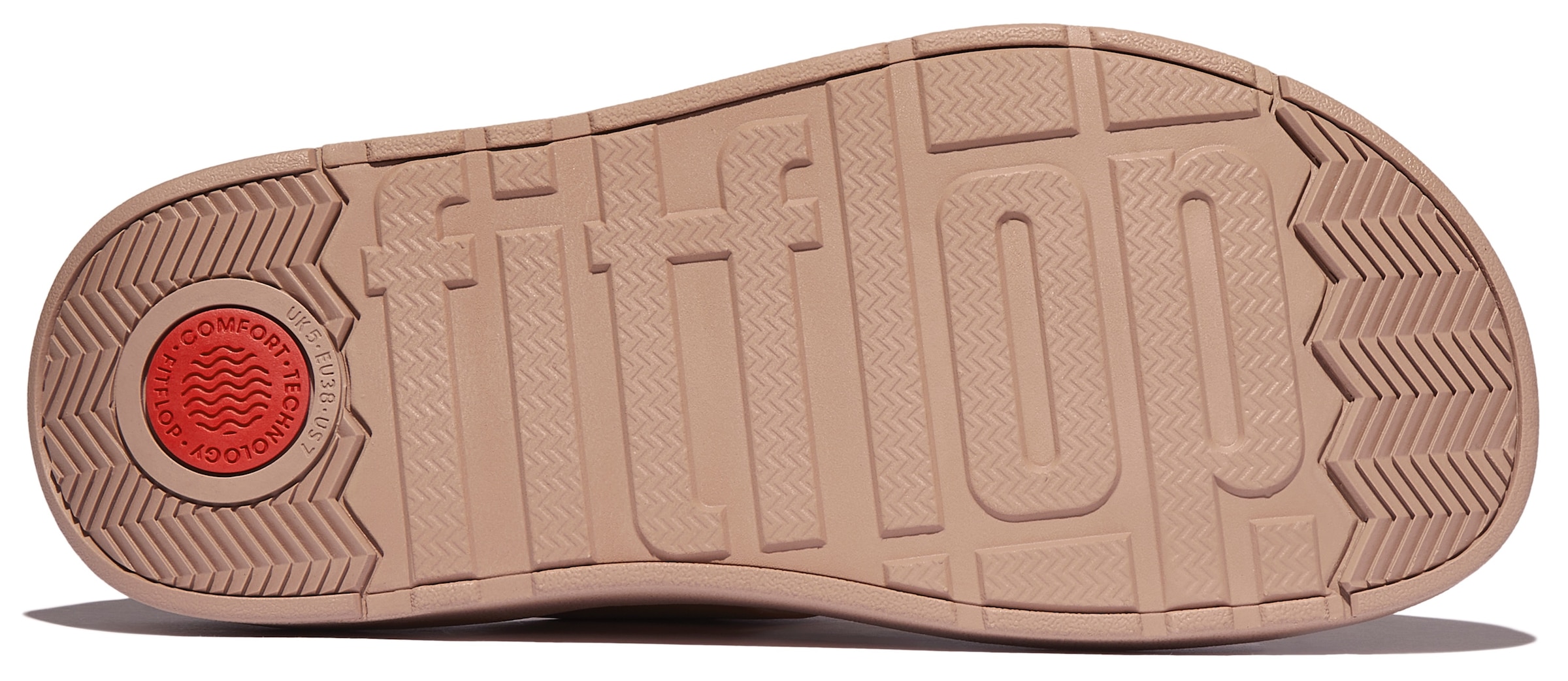 Fitflop Zehentrenner »GEN-FF«, Keilabsatz, Sommerschuh, Schlappen mit verstellbarer Schnalle