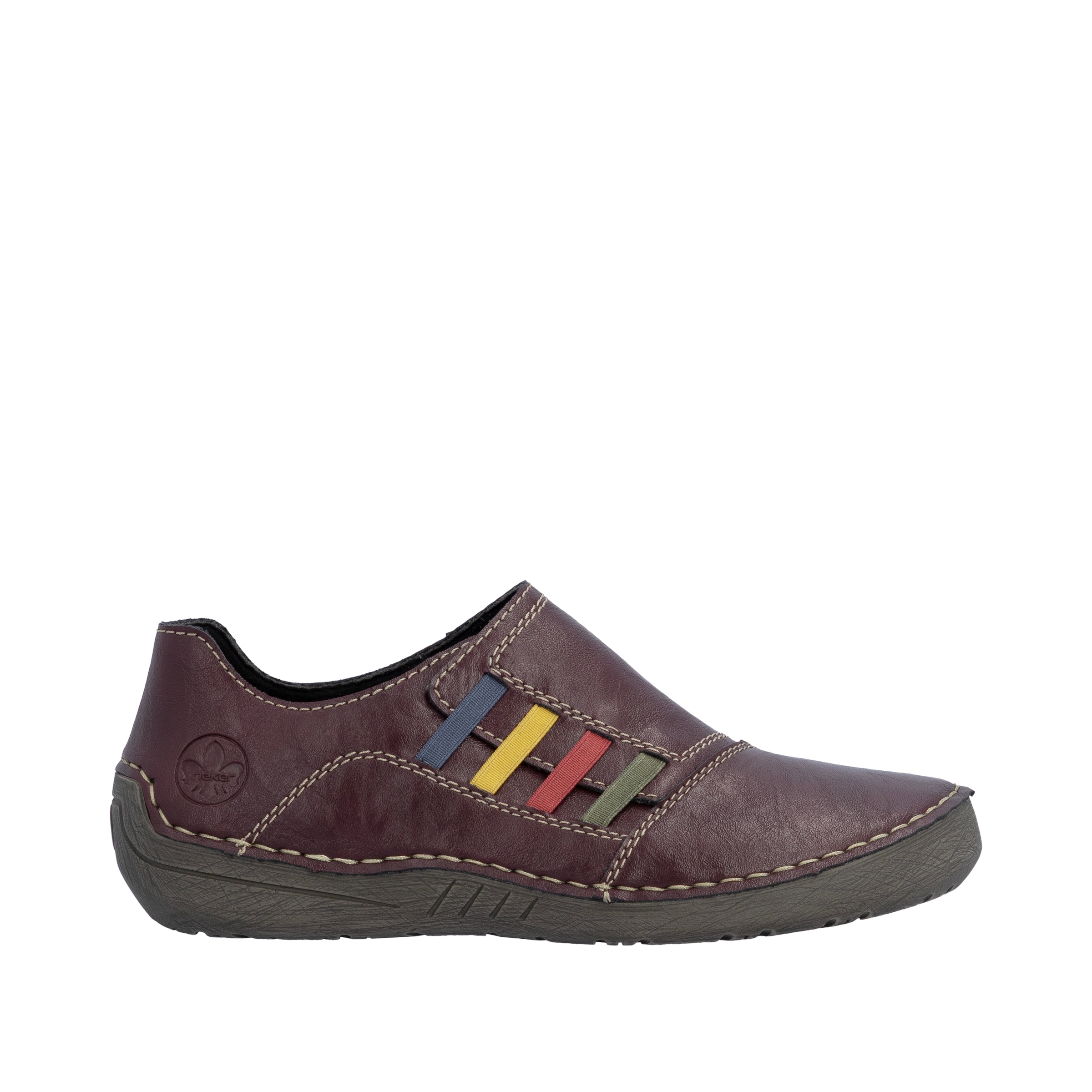 Rieker Slipper  Schlupfschuh, Slip-on Sneaker, Halbschuh mit weicher Innensohle