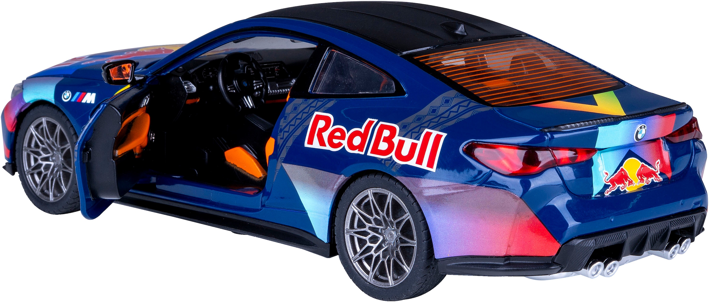 Jamara Spielzeug-Auto »Diecast BMW M4 blau«, LED Licht; Maßstab 1:24