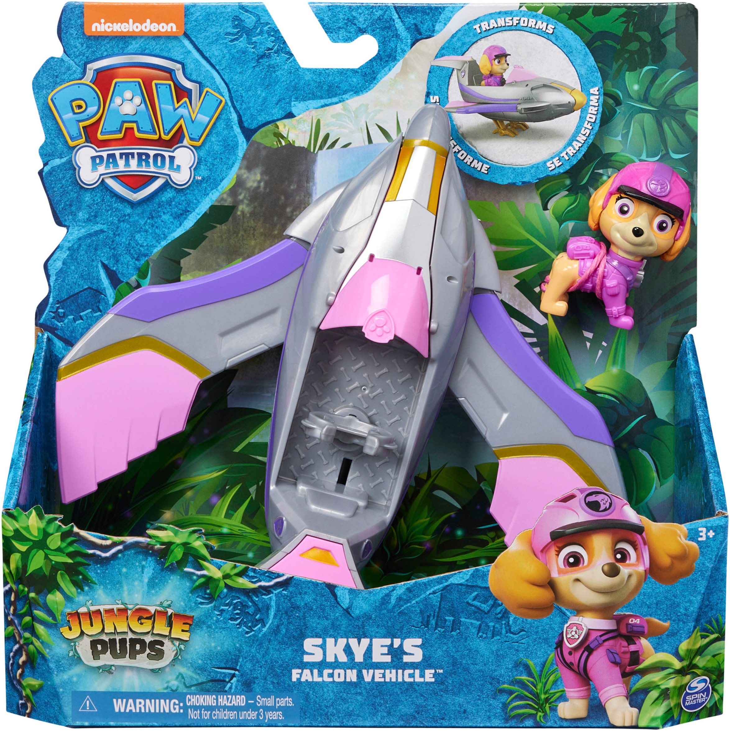 Spin Master Spielzeug-Auto »Paw Patrol - Jungle Pups - Themed Vehicles Solid Skye«