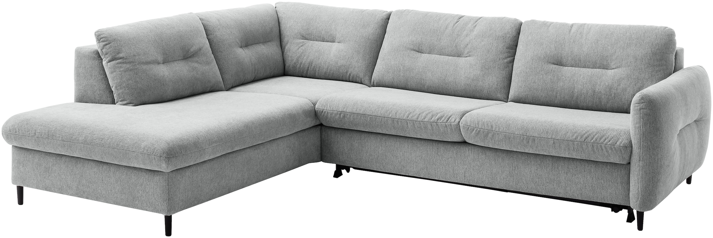 Home affaire Ecksofa »Clevina, L-Form mit Kaltschaummatratze« Längsschläfer mit echter Dauerschläferfunktion & flexibel stellbar