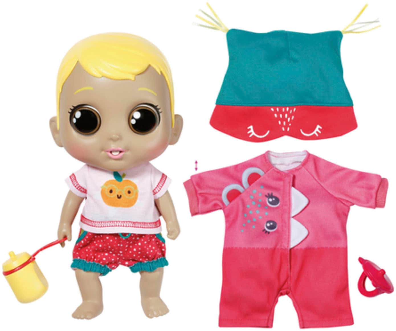 Babypuppe »Chou Chou Baby, Blond«, mit Soundeffekten und limitiertem Schlafanzug