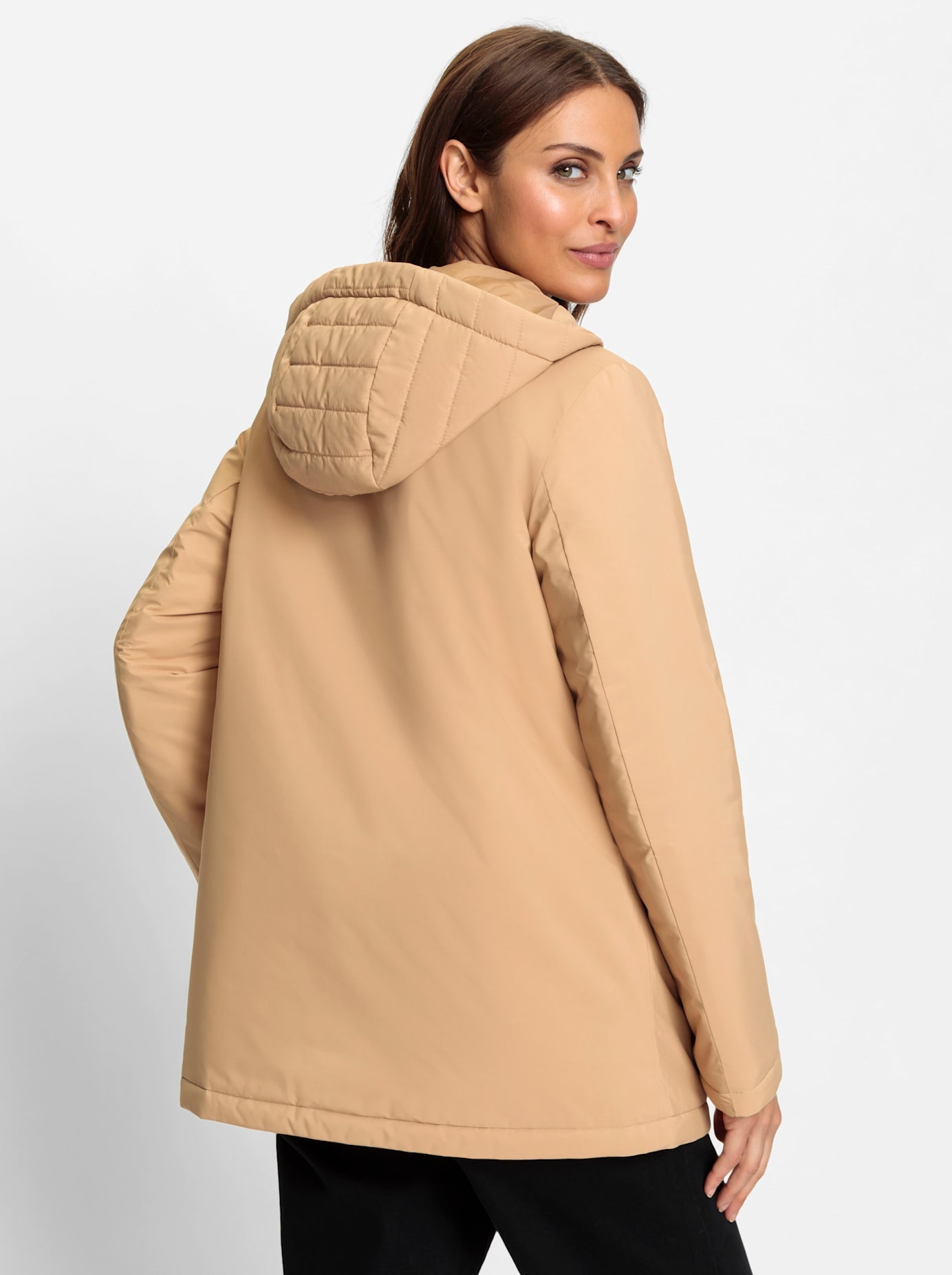 Inspirationen Langjacke, mit Kapuze