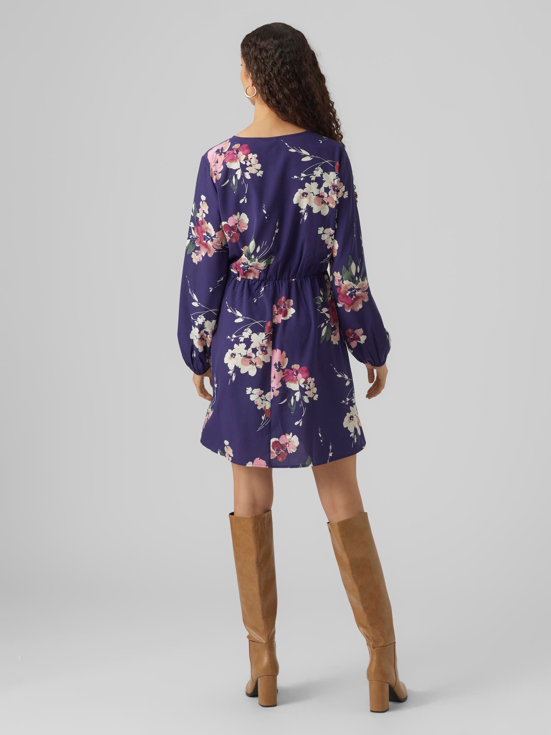 Vero Moda Minikleid »VMSHILAH NAJA LS SHORT DRESS WVN GA«