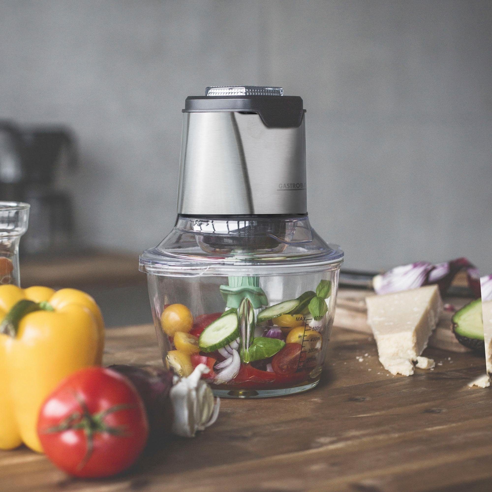 Gastroback Zerkleinerer »Design Mini Chopper Plus 40961« 400 W