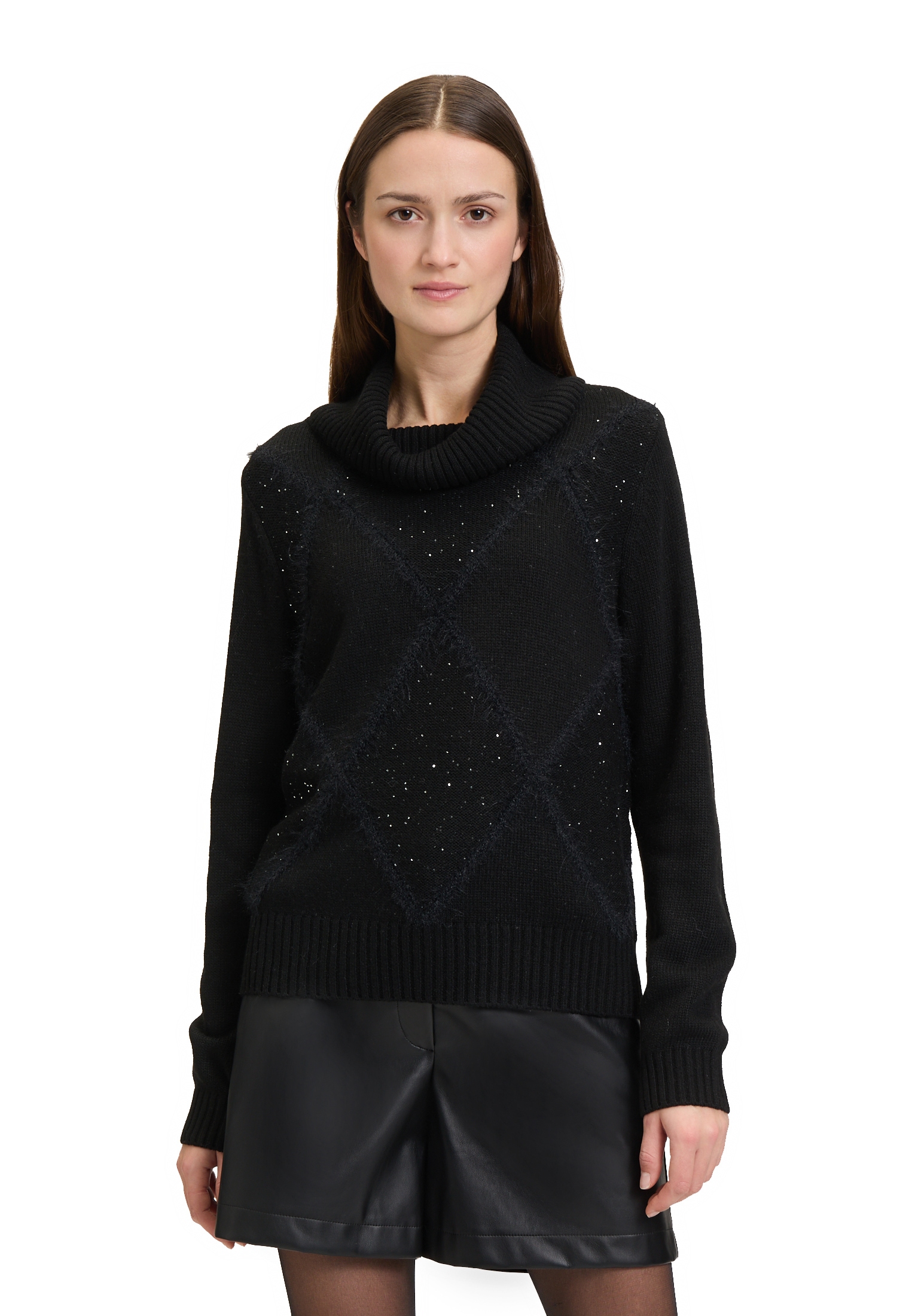 Betty&Co Strickpullover »Strickpullover mit Kragen«