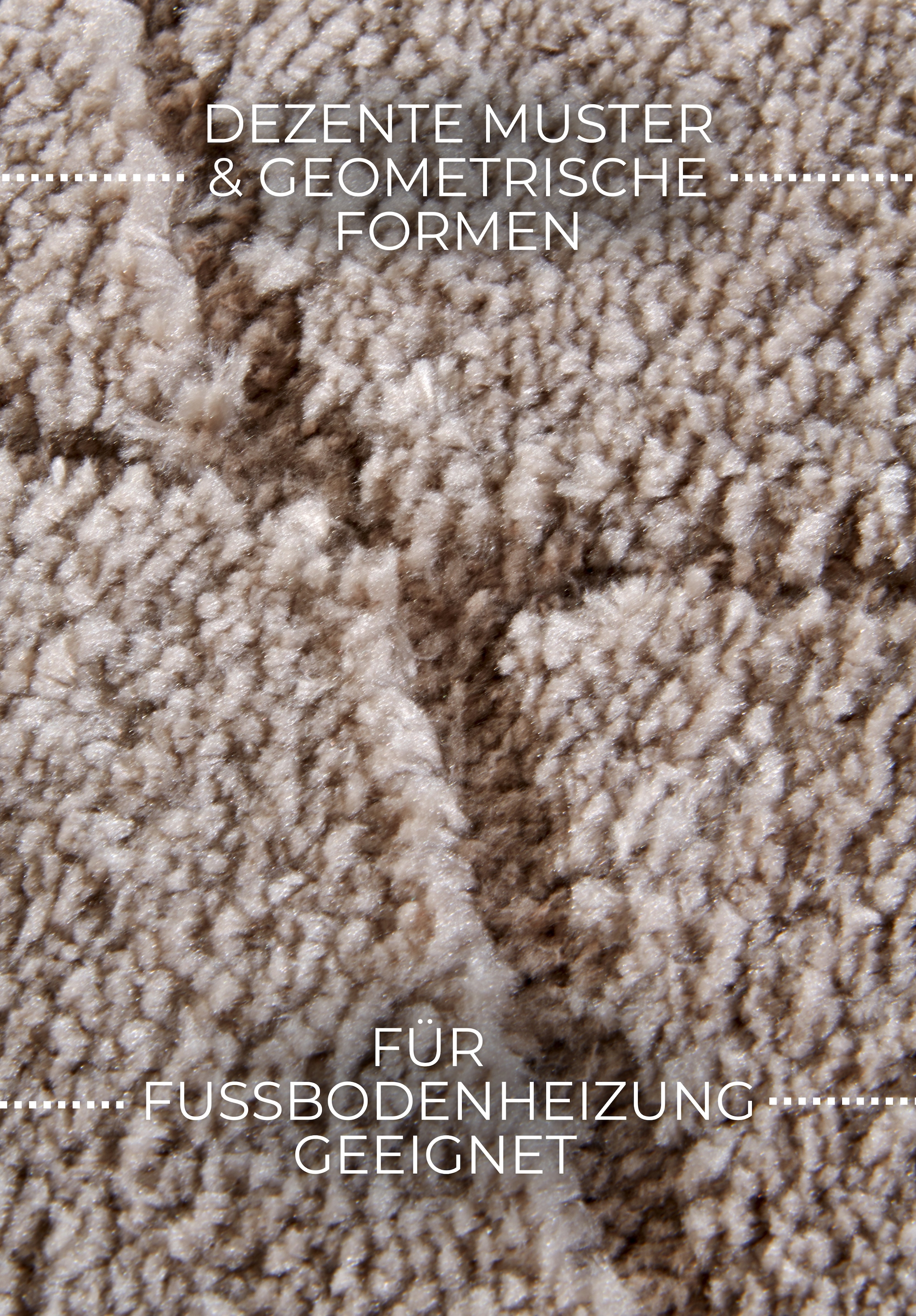 ELLE DECORATION Hochflor-Teppich »Perrotin«, rechteckig, 18 mm Höhe, Läufer, Shaggy, flauschig, weich, Langflor, modern, Hoch Tief Effekt