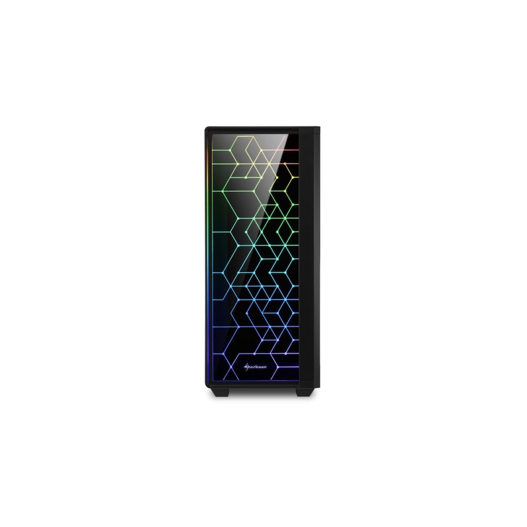 Sharkoon PC-Gehäuse »RGB LIT 100«