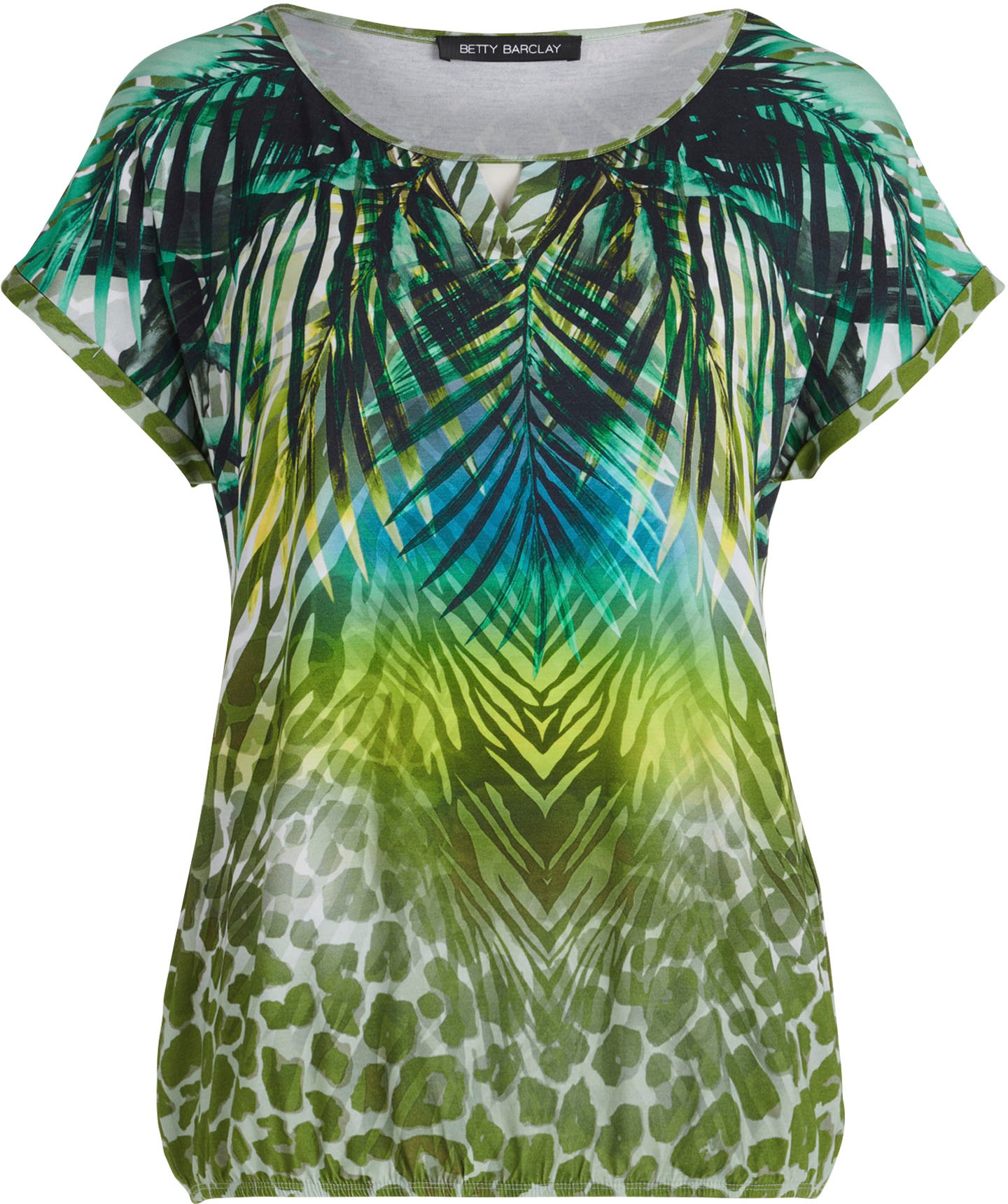 Betty Barclay Rundhalsshirt, mit Tropicalprint