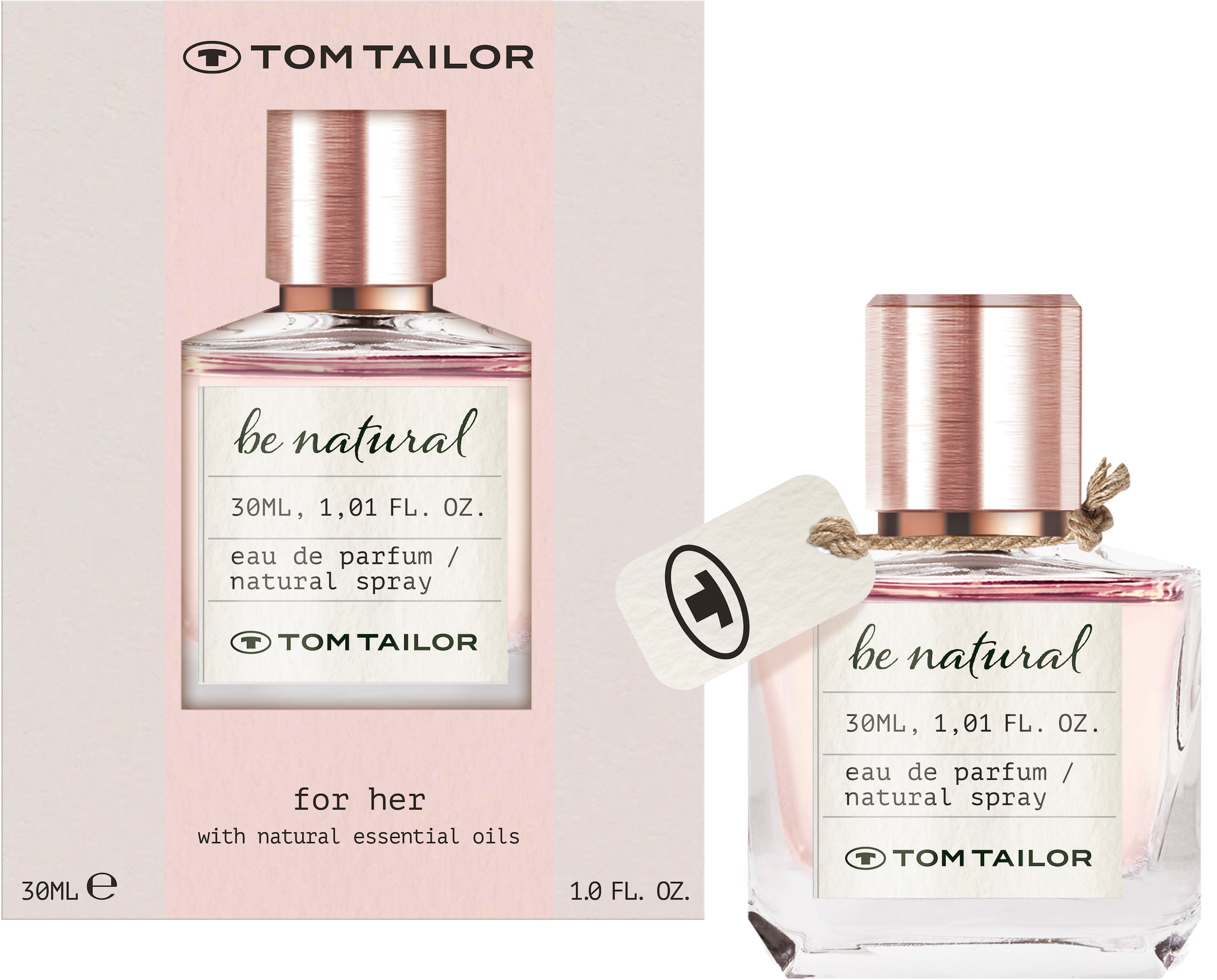 TOM TAILOR Eau de Parfum natural woman« bei »be OTTO