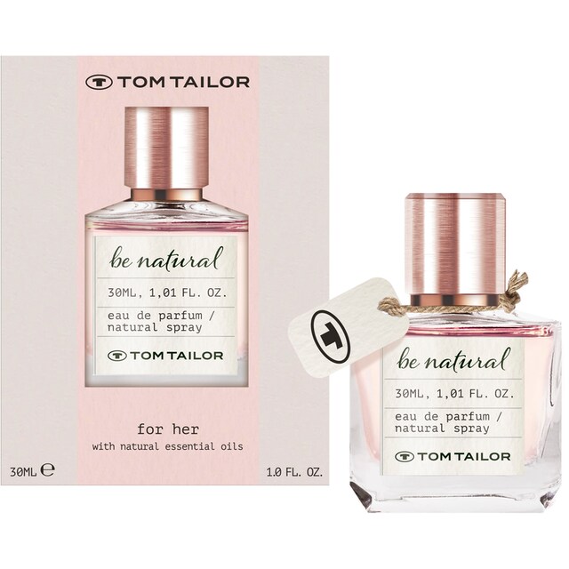 TOM TAILOR Eau de Parfum »be natural woman« bei OTTO