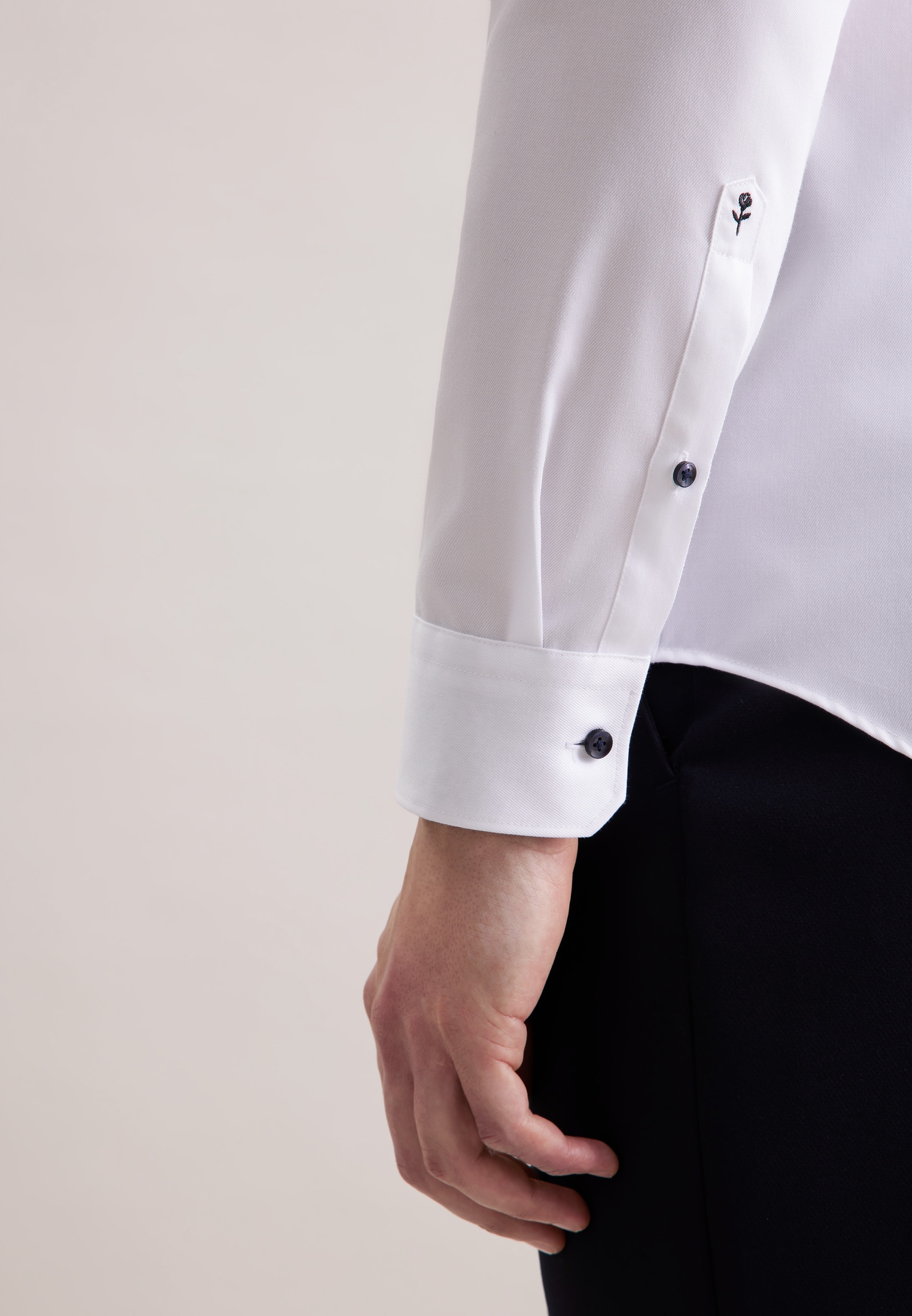 seidensticker Businesshemd »Schwarze Rose«, X-Slim 1/1 Kentkragen Uni