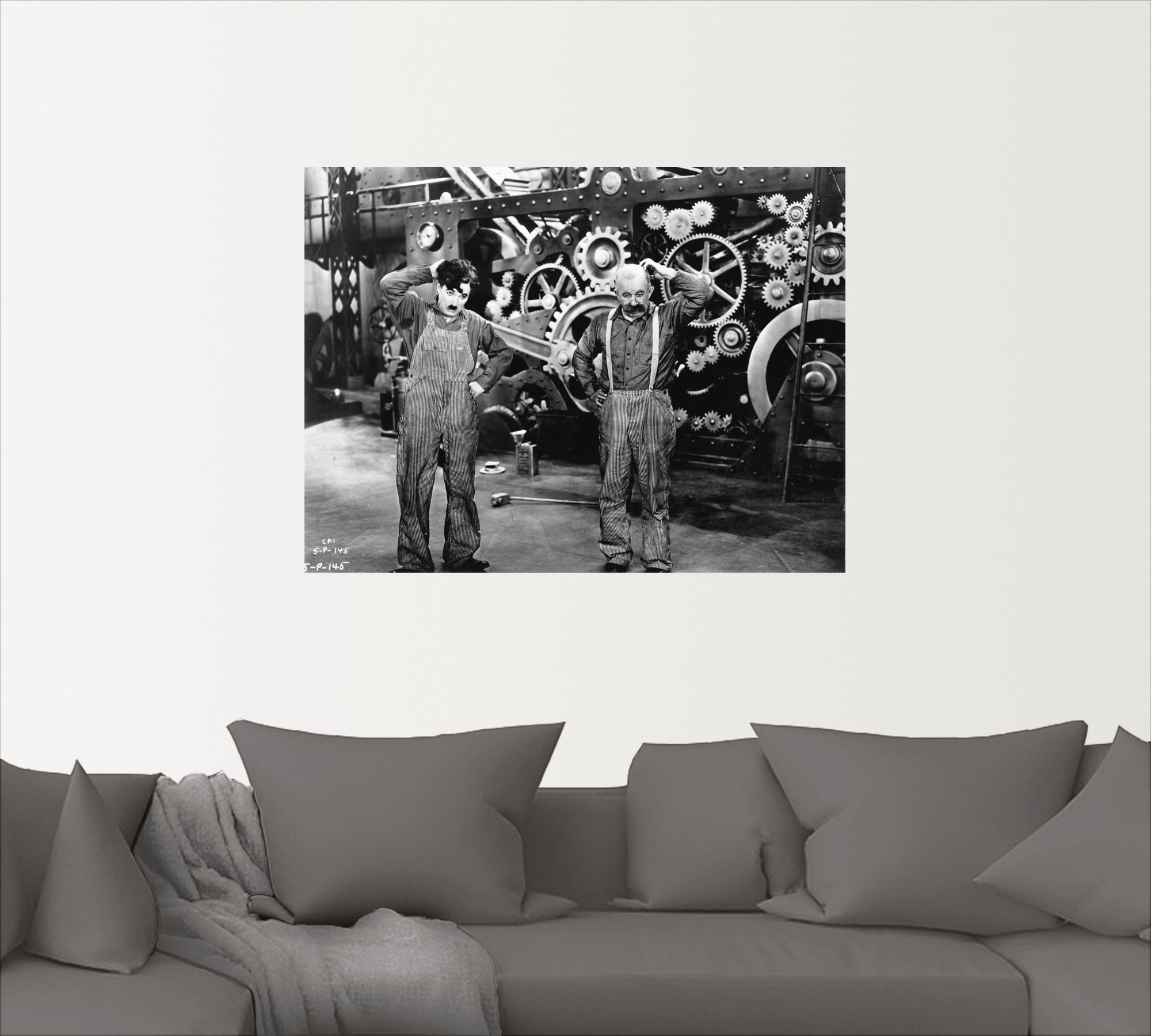 Artland Wandbild »Moderne Zeiten, 1936«, Stars, (1 St.), als Alubild, Outdoorbild, Poster, Wandaufkleber in verschied. Größen