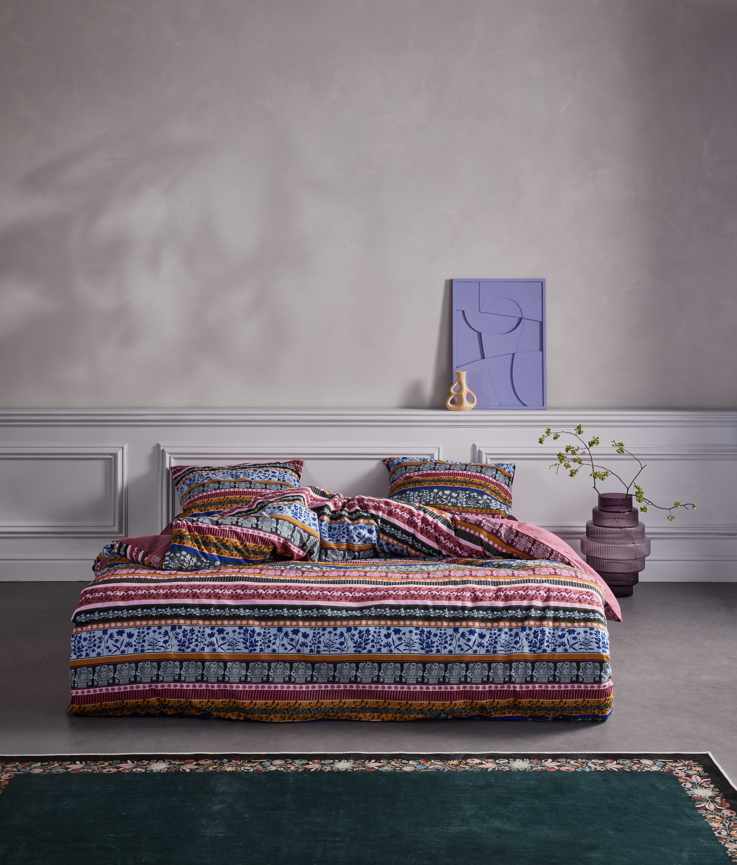 Essenza Wendebettwäsche »Lita, 100% Baumwollflanell« 2 Stk. tlg.