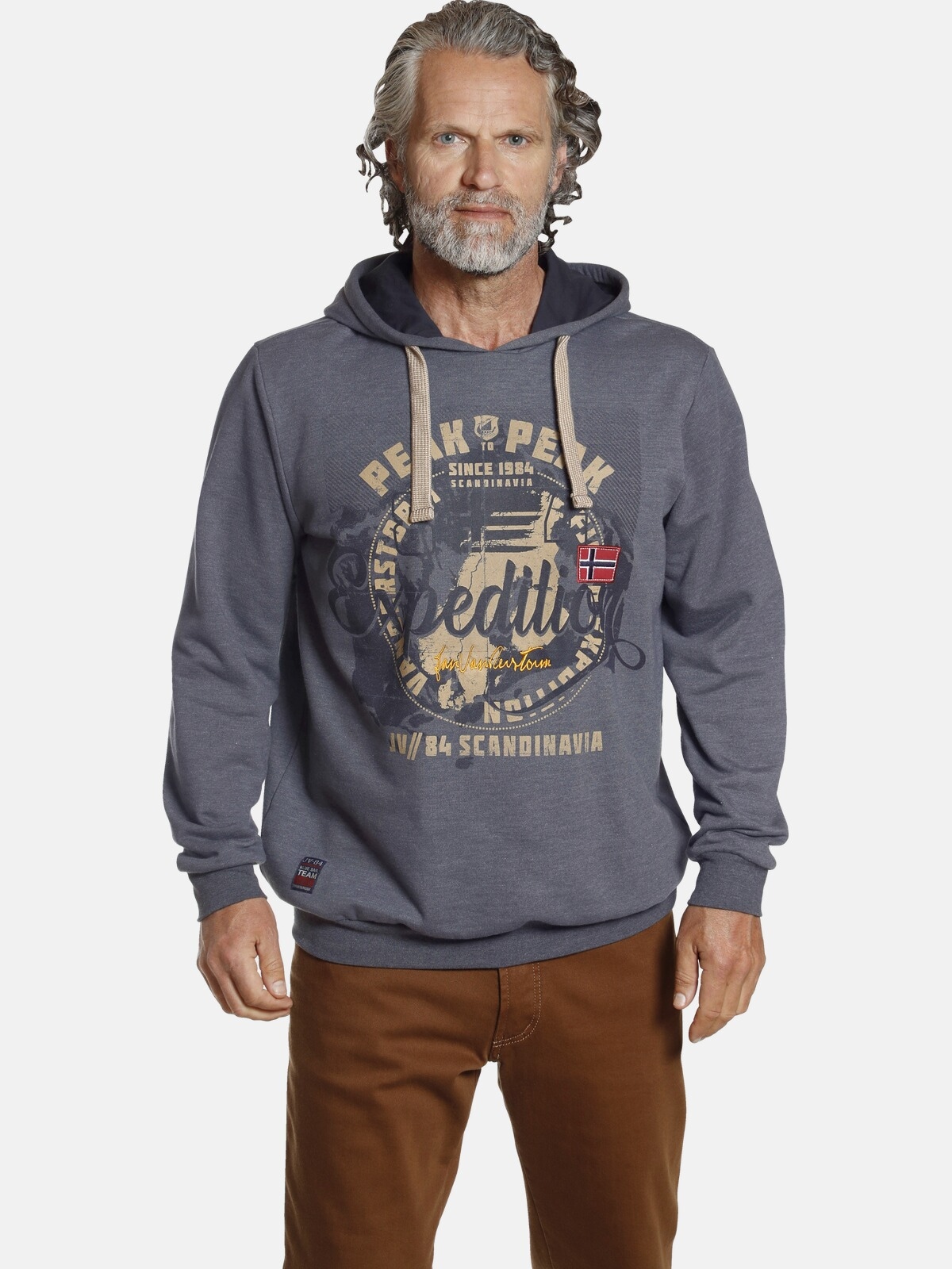 Jan Vanderstorm Kapuzensweatshirt »Sweatshirt ELLMAR«