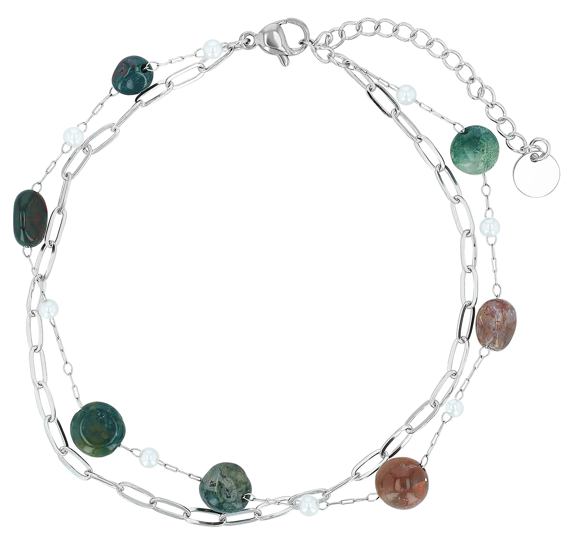 Adelia´s Fußkette »Damen Fußkettchen ¿ aus Edelstahl«