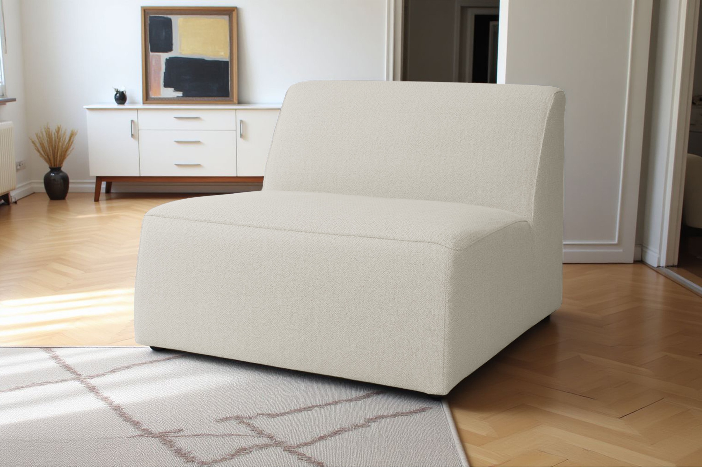 INOSIGN Sofa-Mittelelement »Koa, Sofamodul, passend zur Serie KOA,«, in Webstoff, weicher Lounge-Sitzkomfort
