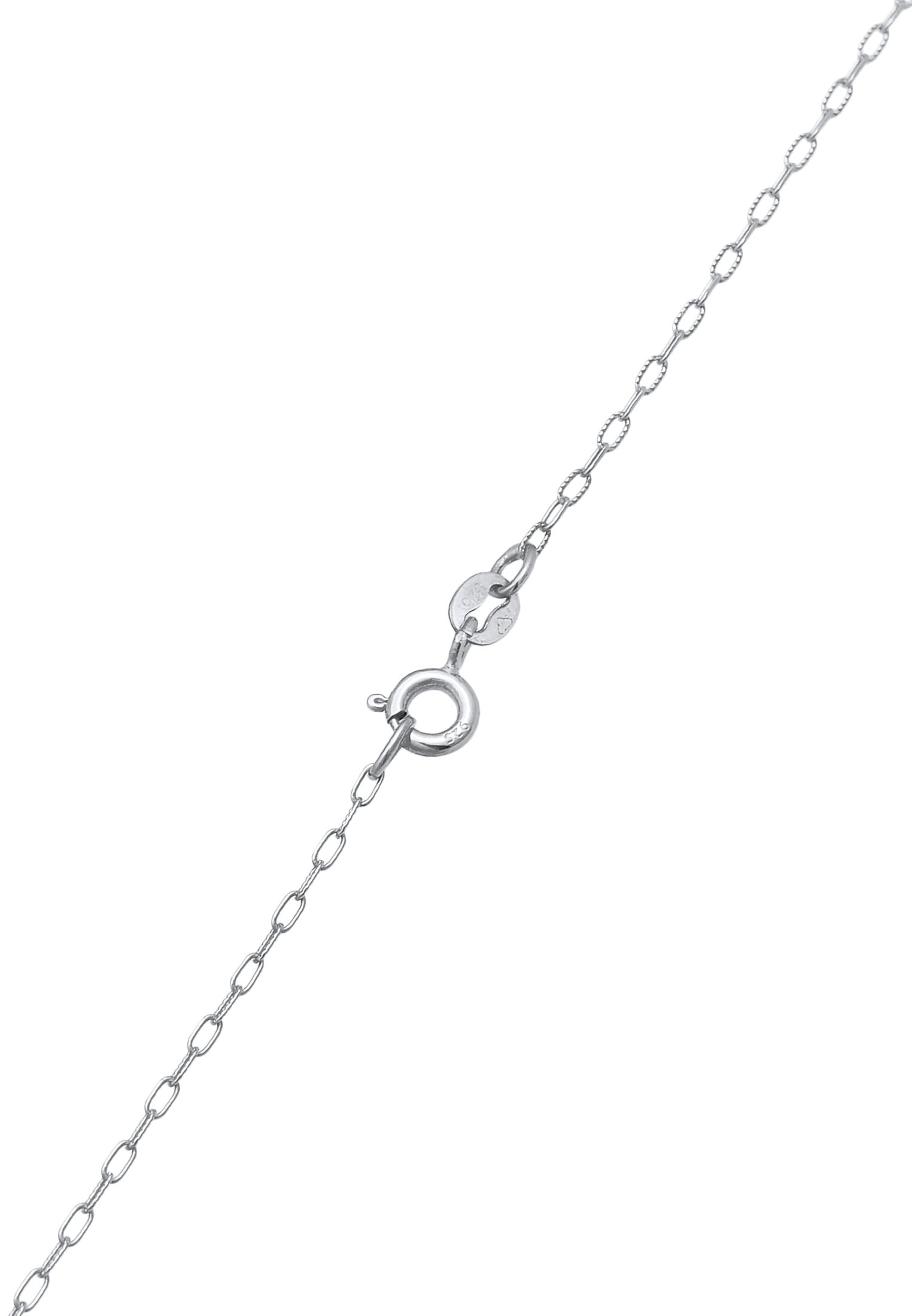 Elli Kette mit Anhänger »Halskette Sonne Mond Stern Symbol 925 Silber«