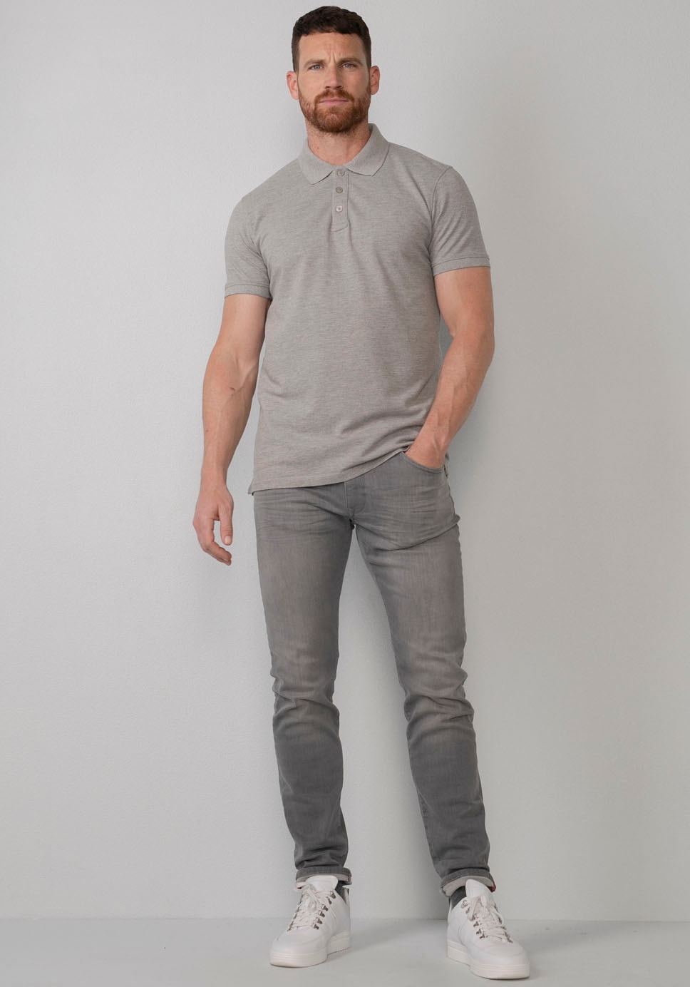 Petrol Industries Poloshirt, mit Knopfleiste