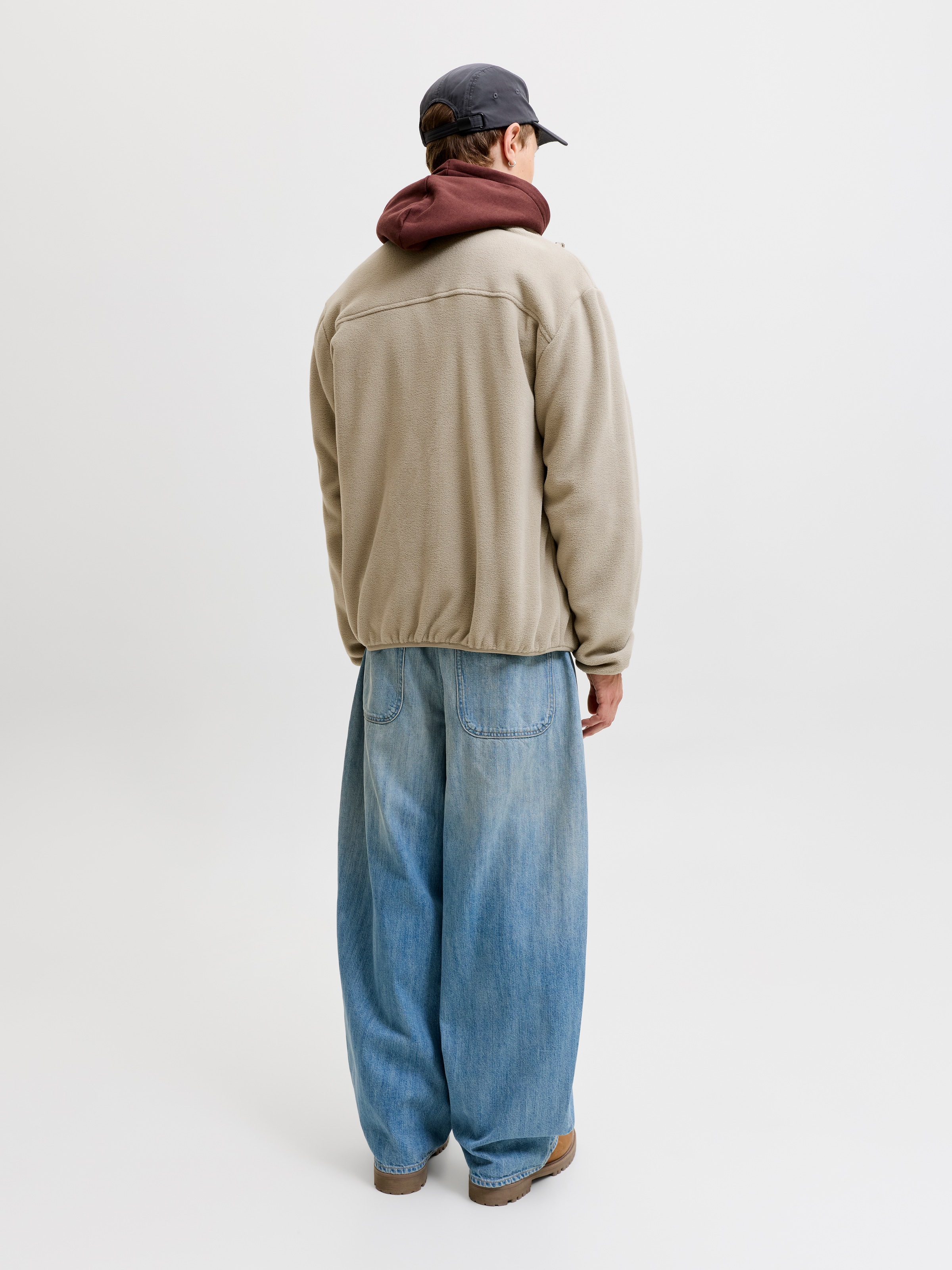 Jack & Jones Fleecejacke »JJEMASON FLEECE SN« Kunstfaser, regular fit