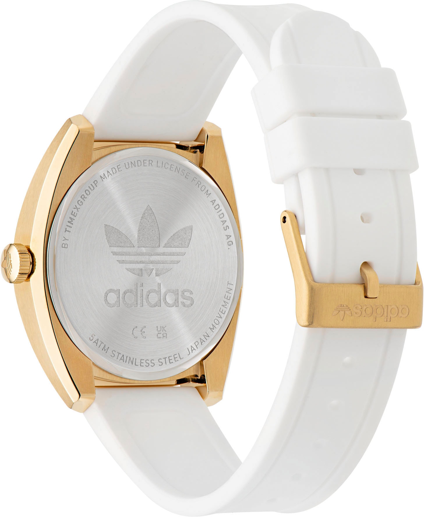 adidas Originals Quarzuhr »EDITION ONE«, Armbanduhr, Damenuhr, Herrenuhr, unisex, anlaog, Silikonarmband