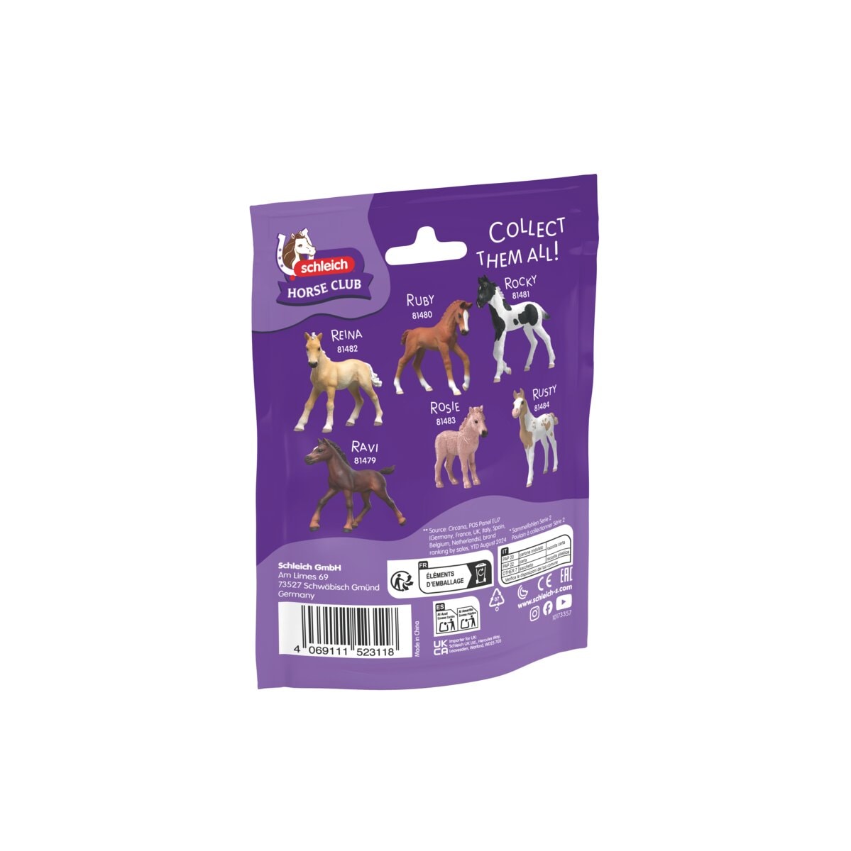Schleich® Spielfigur »HORSE CLUB, Sammelfohlen Ragnar (81478)«