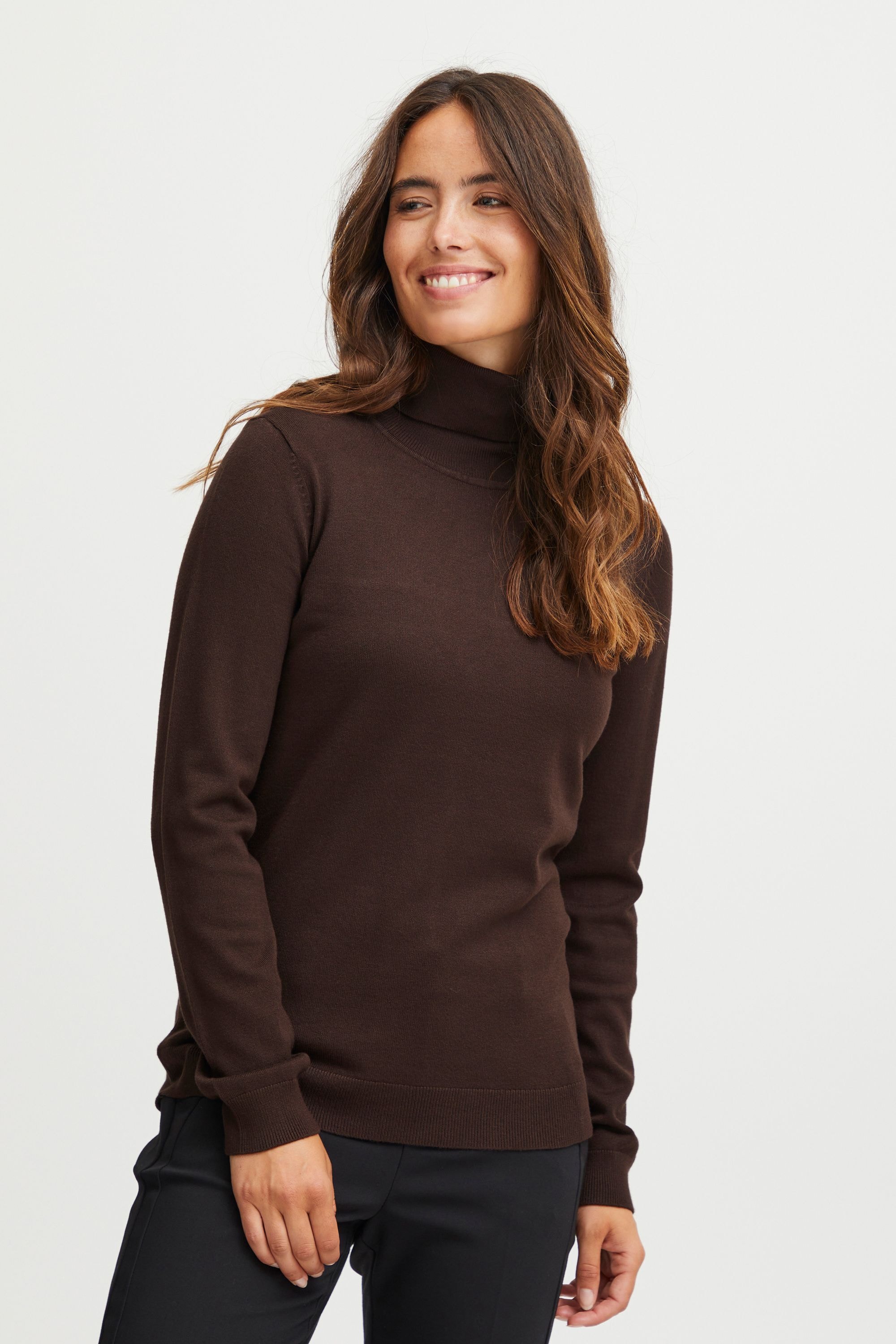 fransa Strickfleece-Pullover »Strickpullover FRBlume«