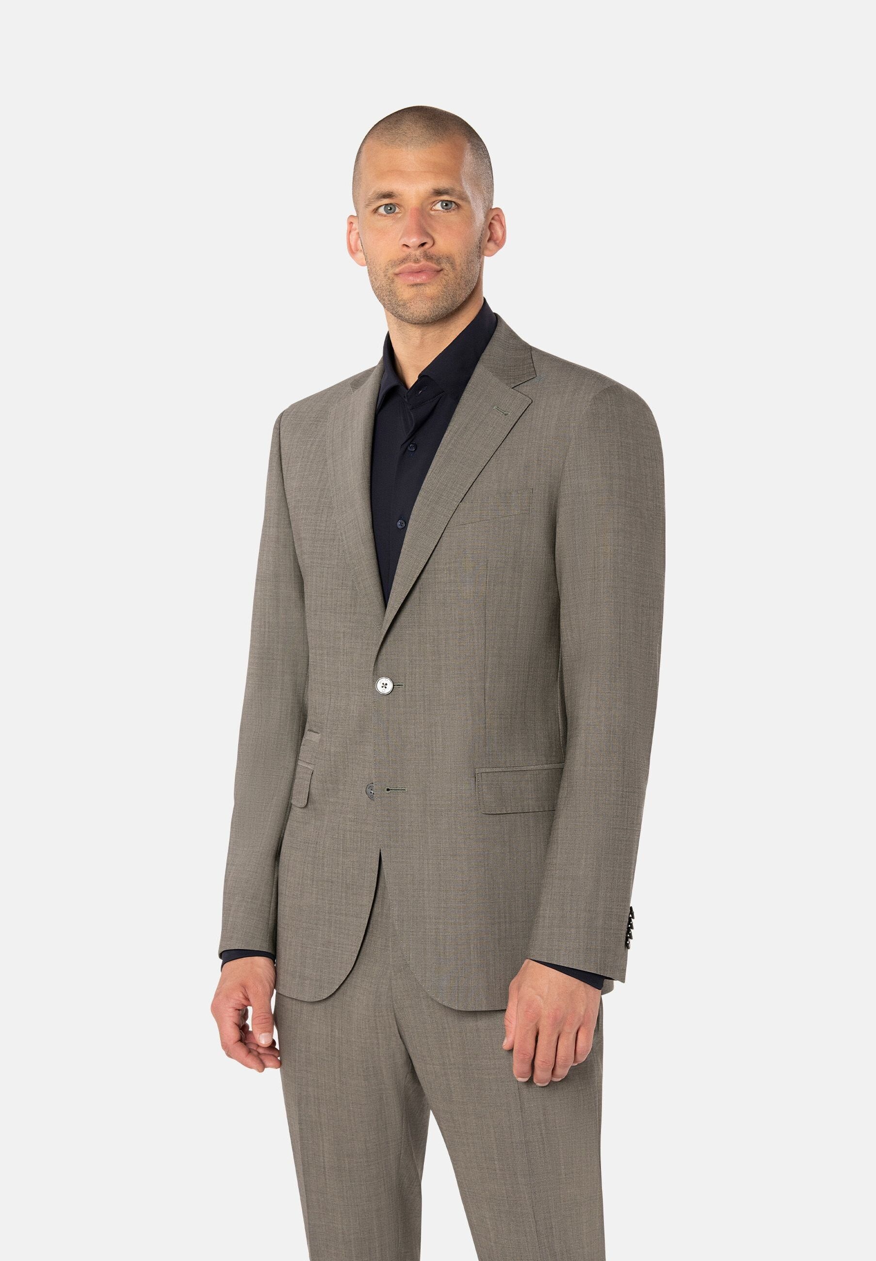 BENVENUTO. Anzug »MARIO Messina« 2 tlg. modern fit mit 4-Knopf Manschette
