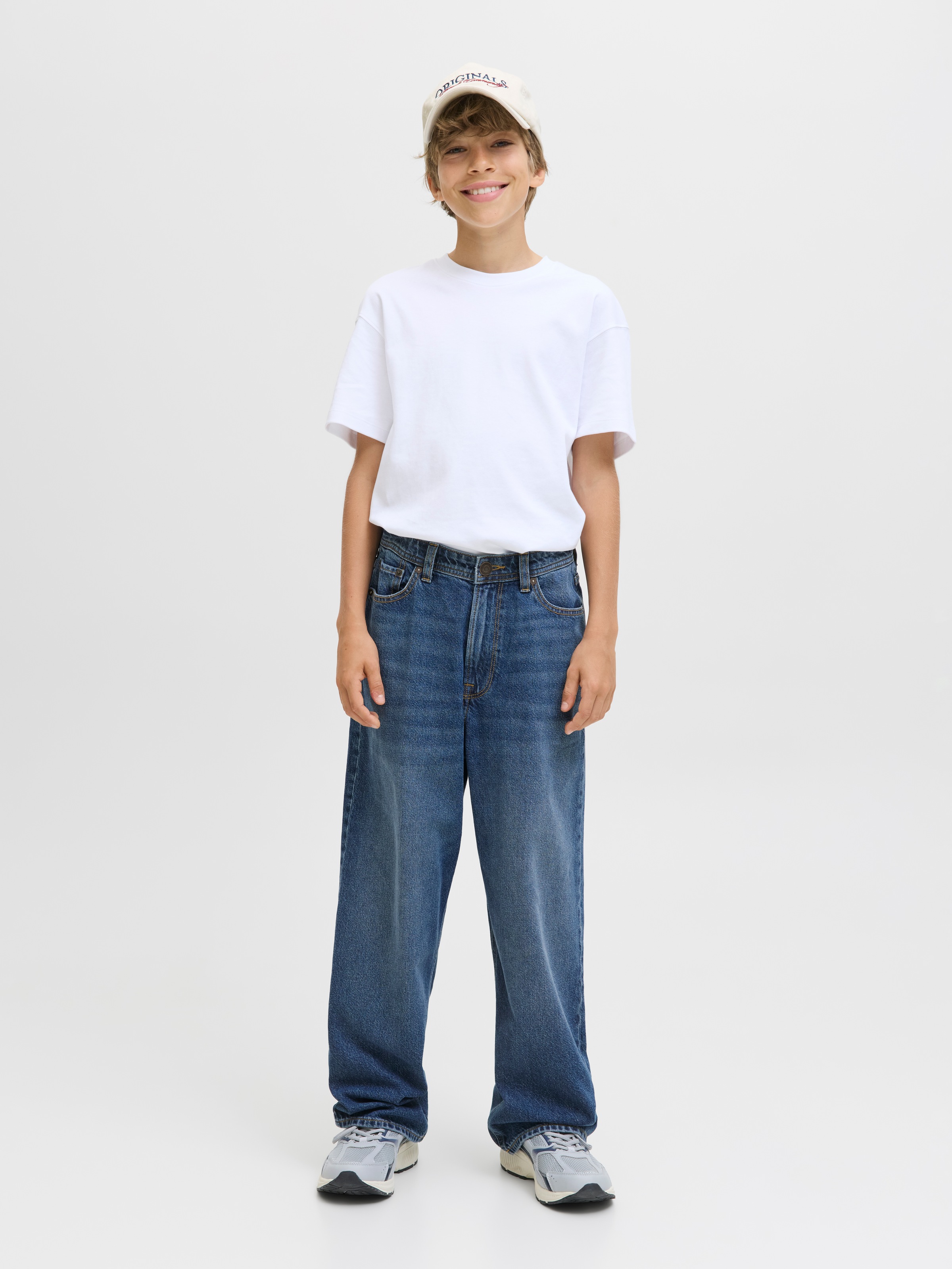 Jack & Jones Junior Mom-Jeans »JJIRON JJORIGINAL SQ 207 SN JNR«