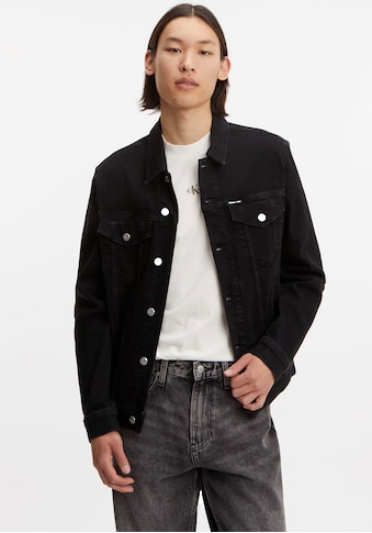 Calvin Klein Jeans Jeansjacke »MODERN ESSENTIAL DENIM JACKET«, mit Calvin Klein... kaufen
